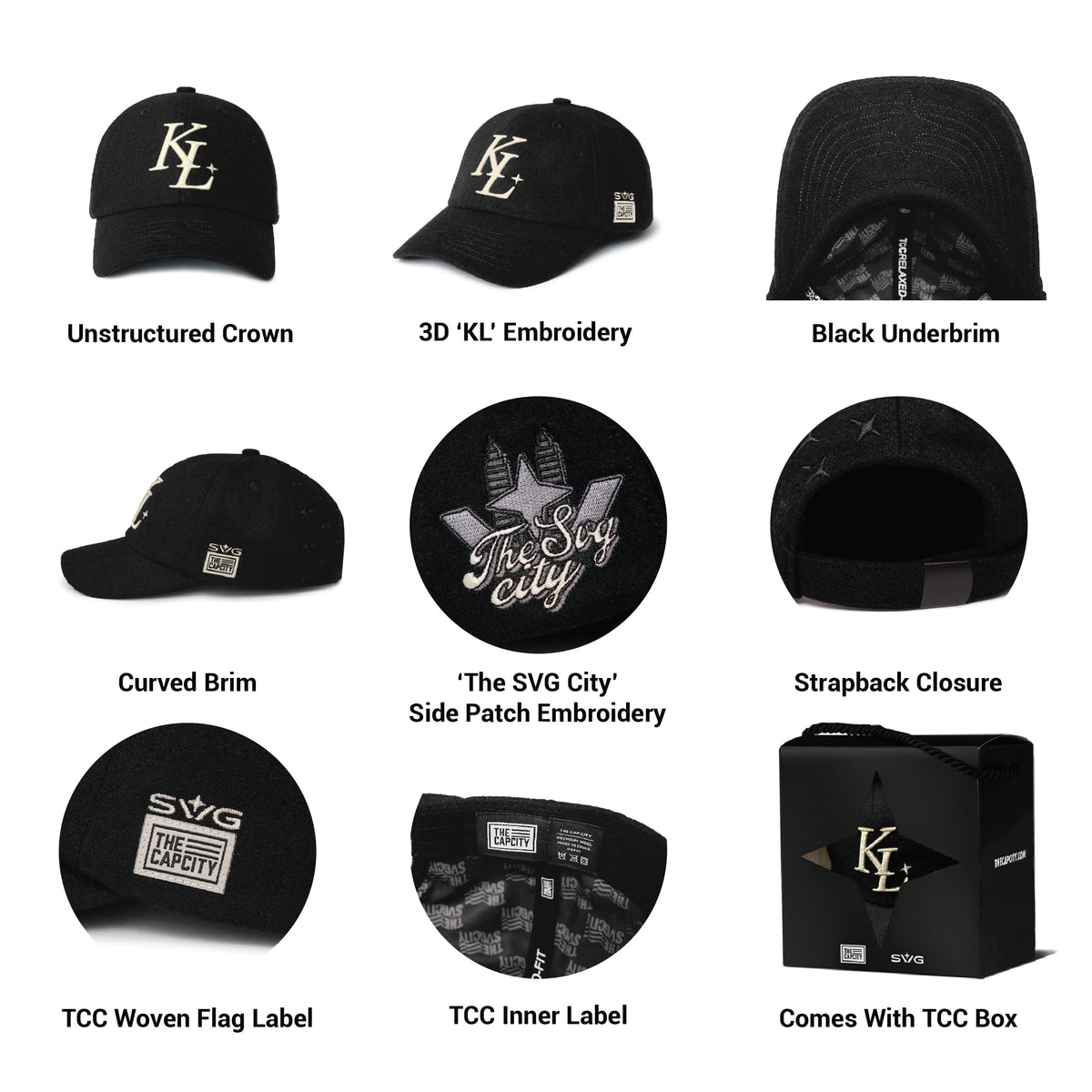 TCC X SVG KL LEGACY 'ASTRAL DIVISION' RELAXED B-FIT STRAPBACK