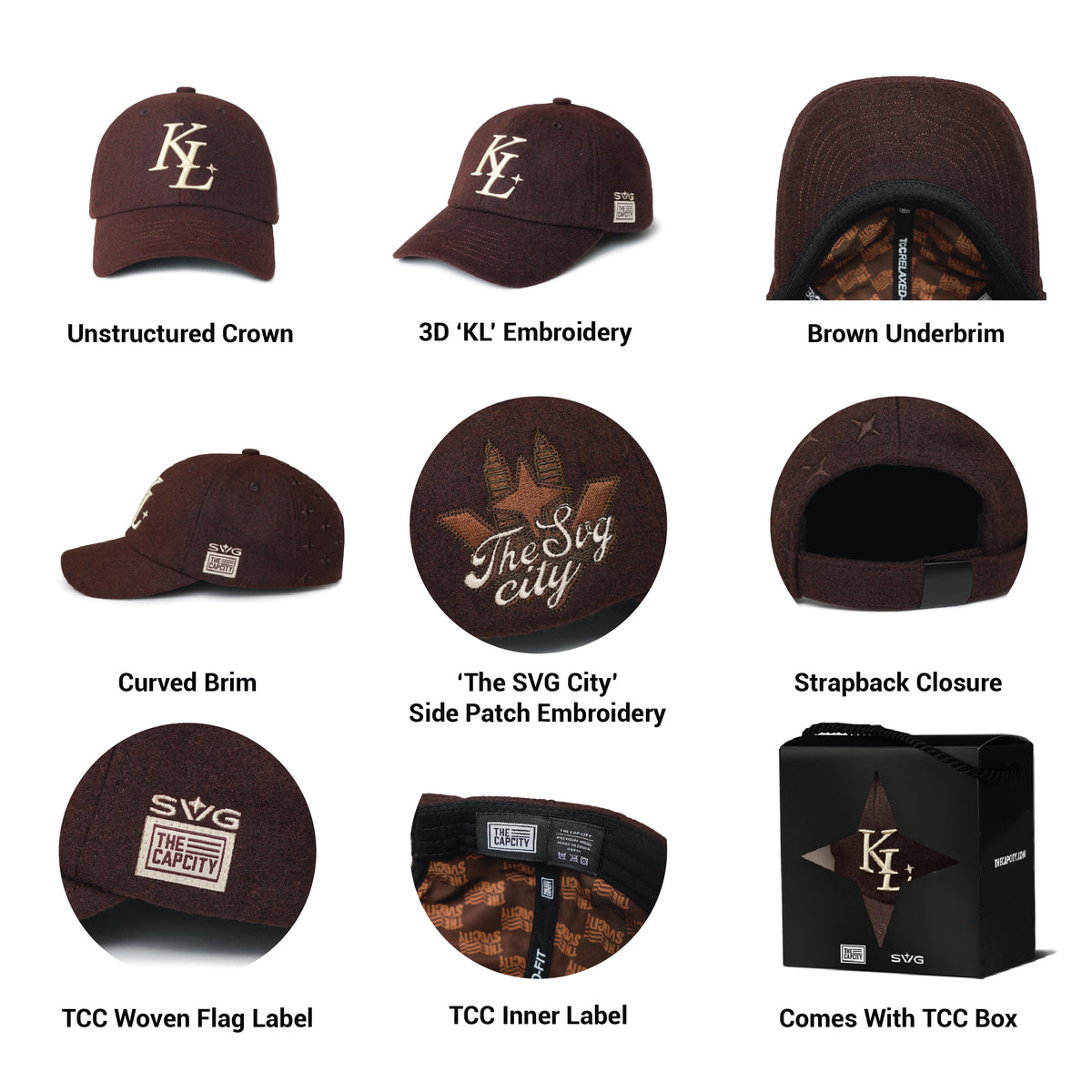 TCC X SVG KL LEGACY 'ASTRAL DIVISION' RELAXED B-FIT STRAPBACK