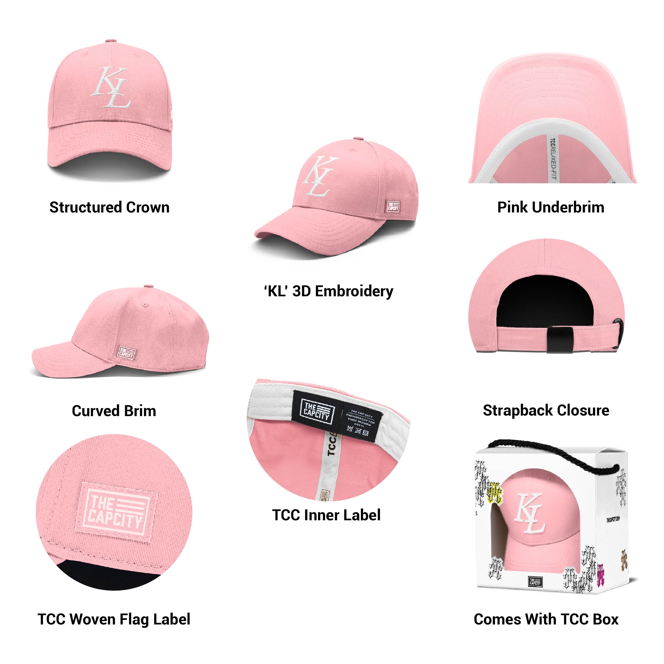 TCC KL LEGACY B-FIT STRAPBACK COLLECTION