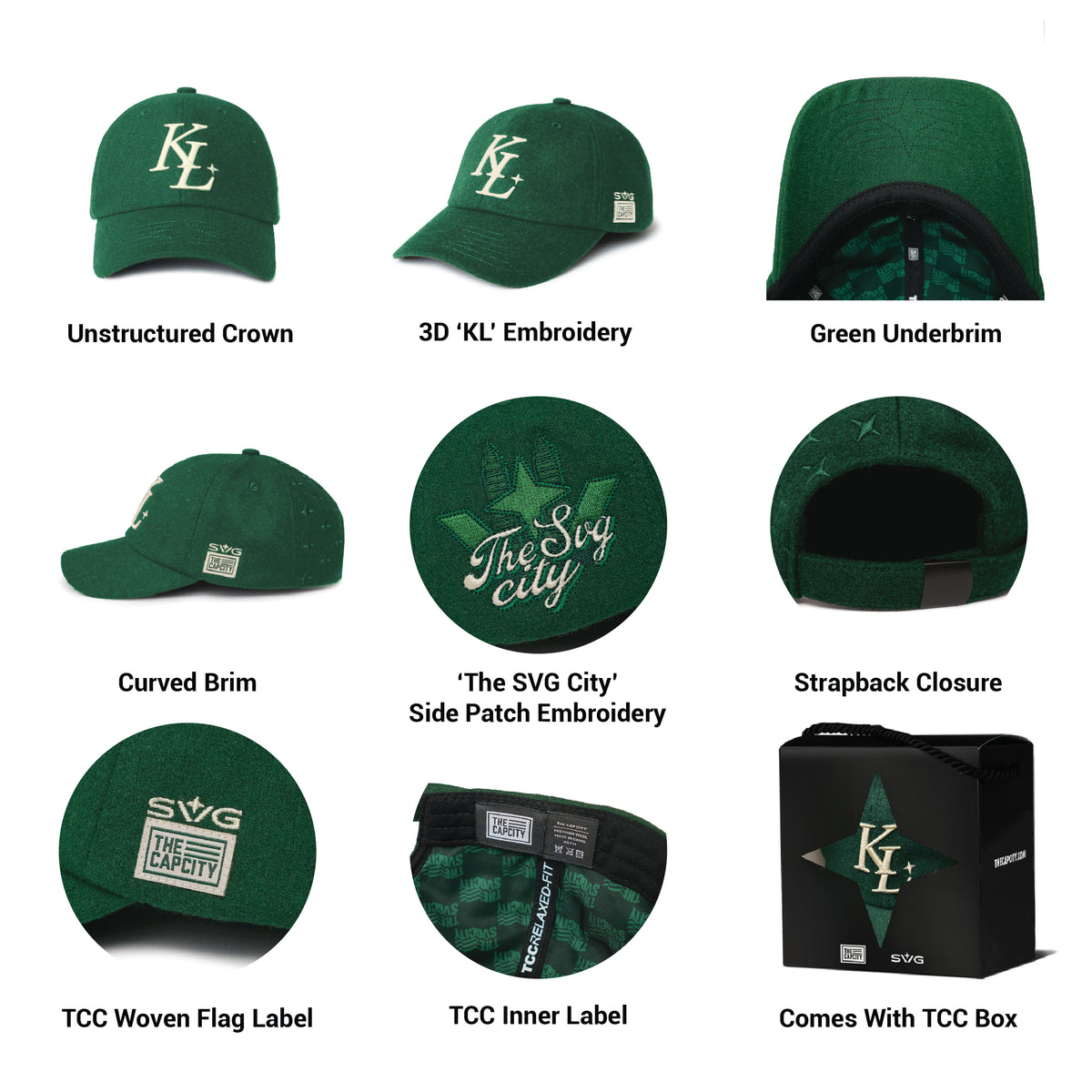 TCC X SVG KL LEGACY 'ASTRAL DIVISION' RELAXED B-FIT STRAPBACK