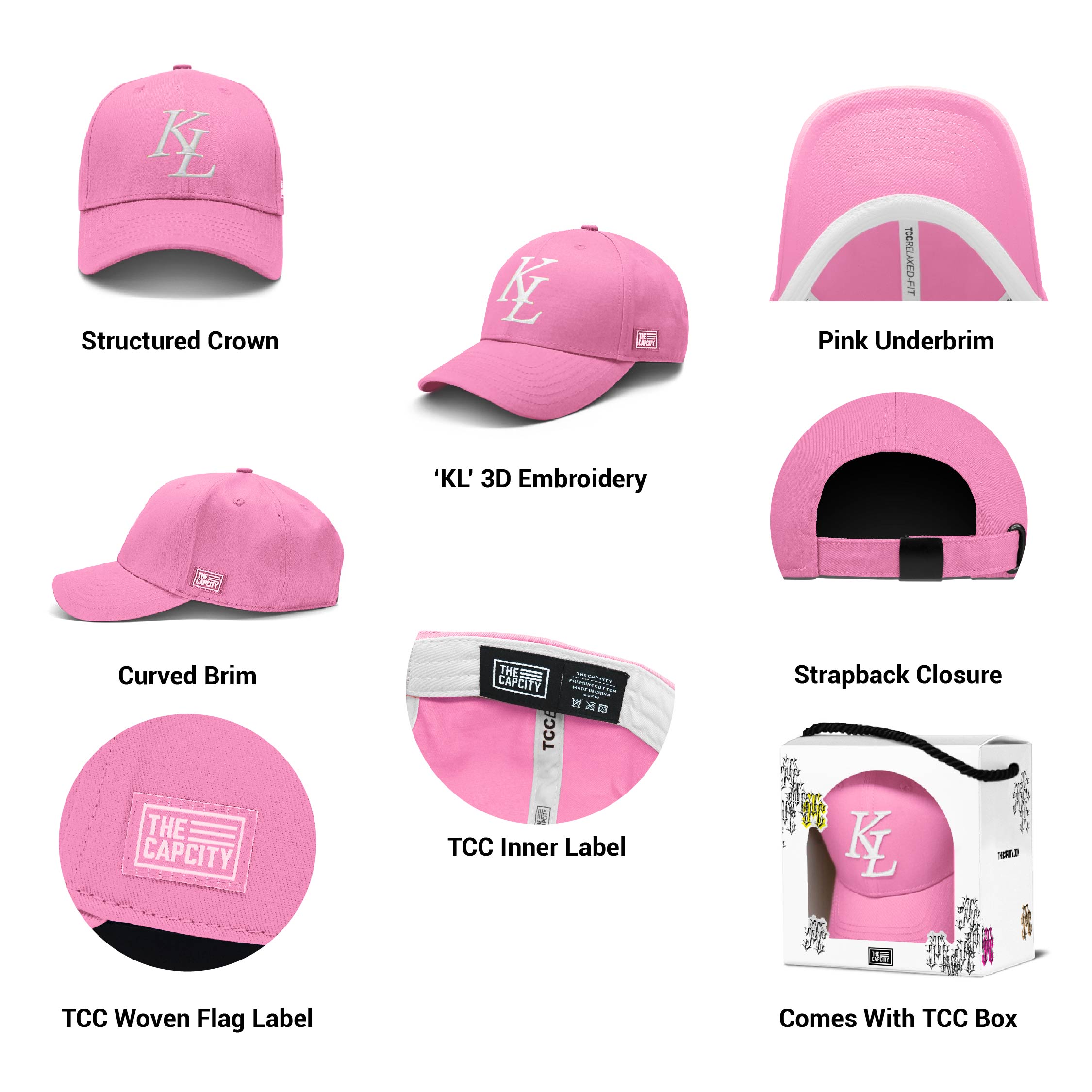 TCC KL LEGACY B-FIT STRAPBACK COLLECTION
