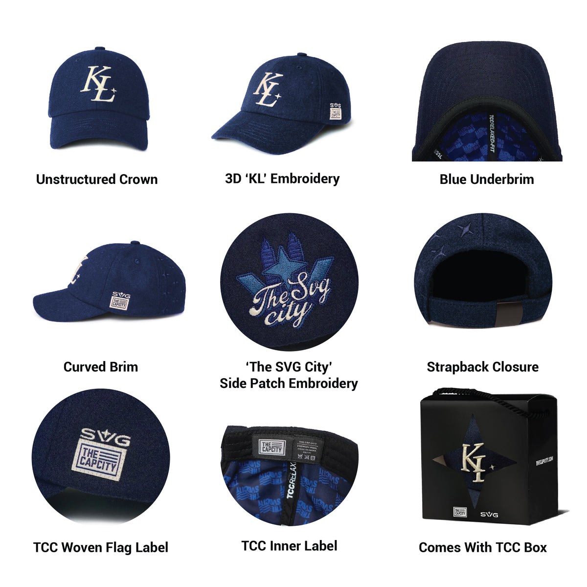 TCC X SVG KL LEGACY 'ASTRAL DIVISION' RELAXED B-FIT STRAPBACK