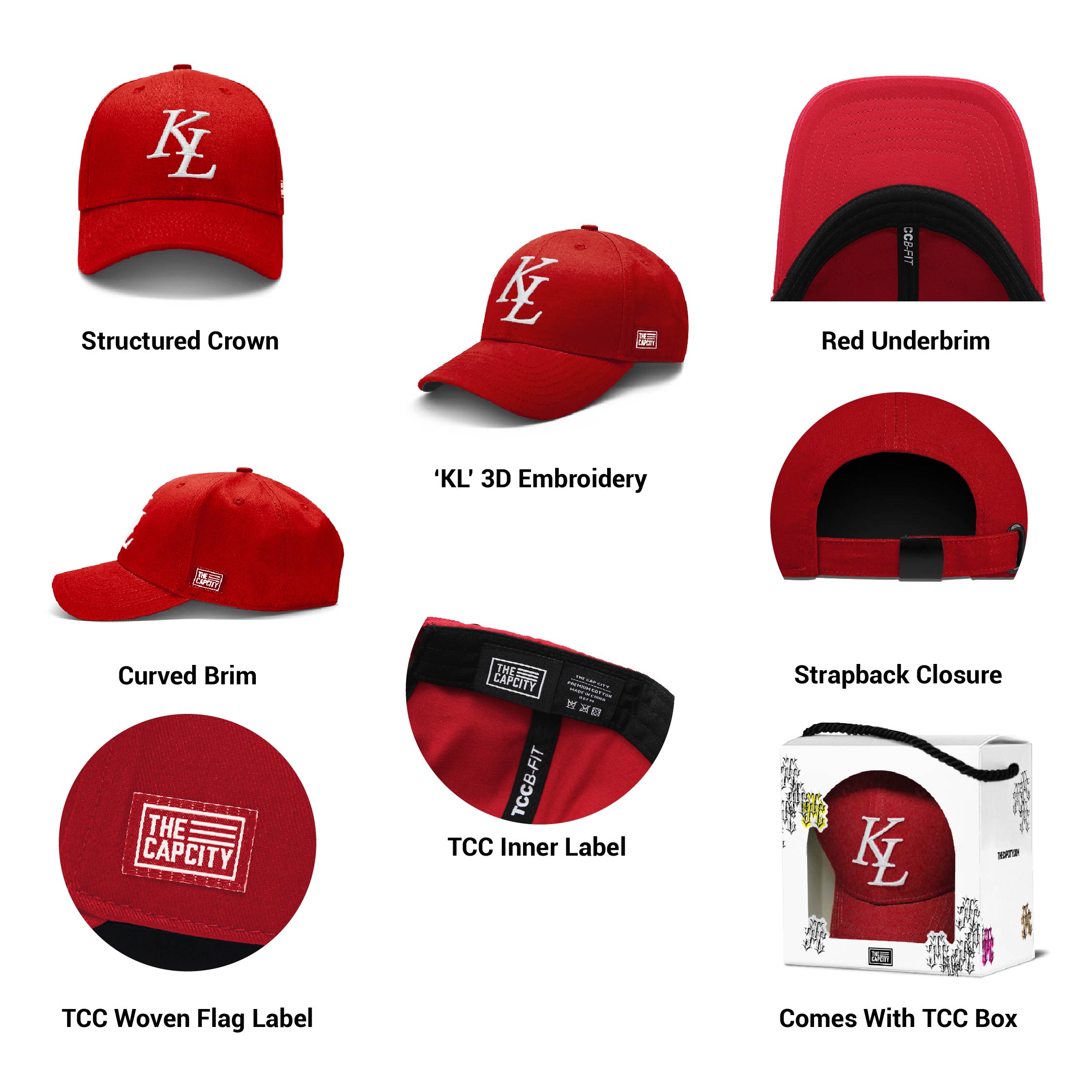 TCC KL LEGACY B-FIT STRAPBACK COLLECTION