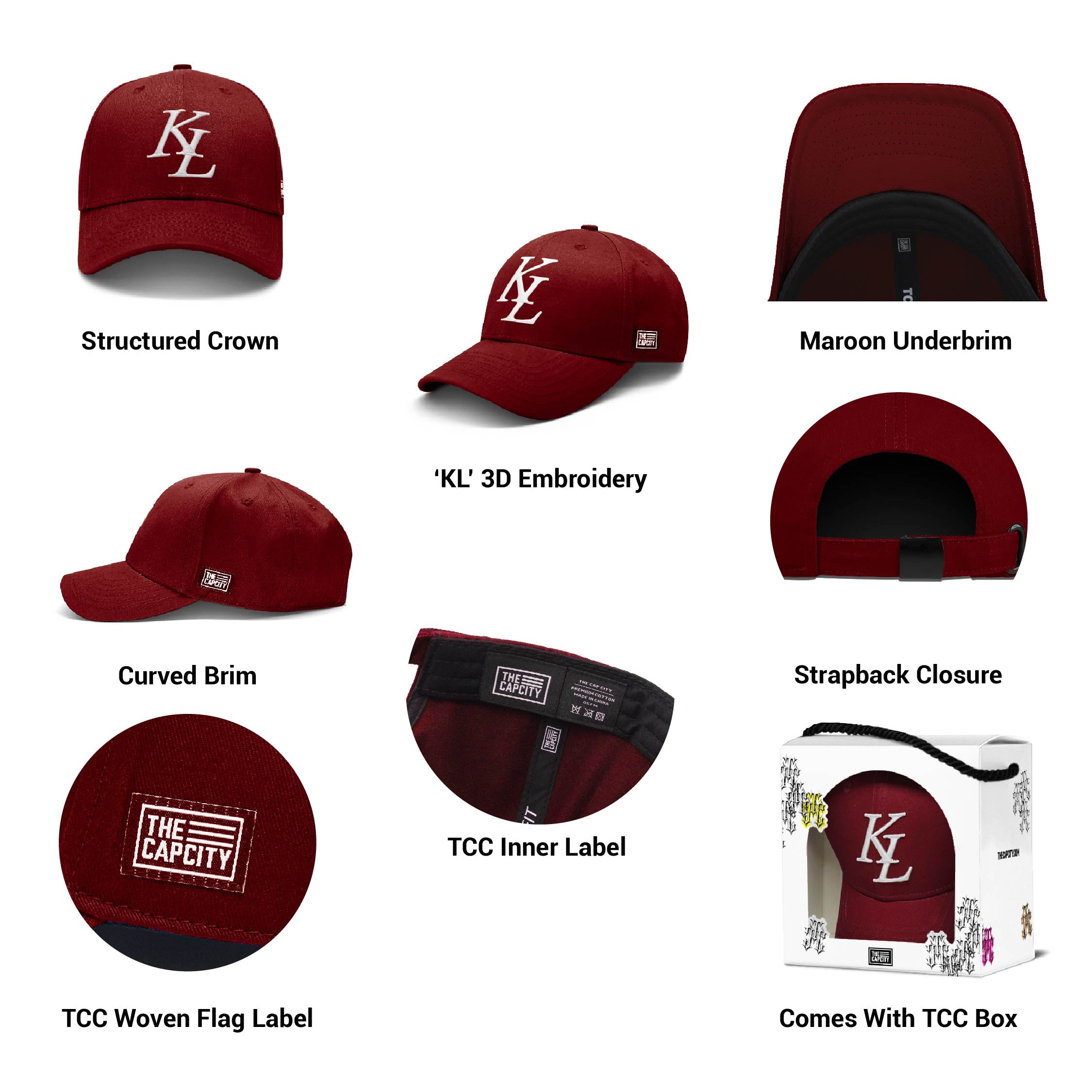 TCC KL LEGACY B-FIT STRAPBACK COLLECTION