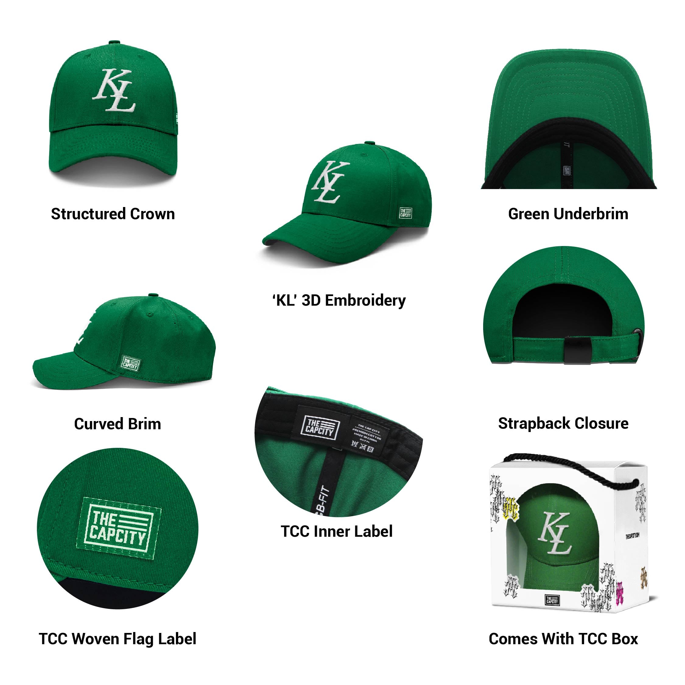 TCC KL LEGACY B-FIT STRAPBACK COLLECTION