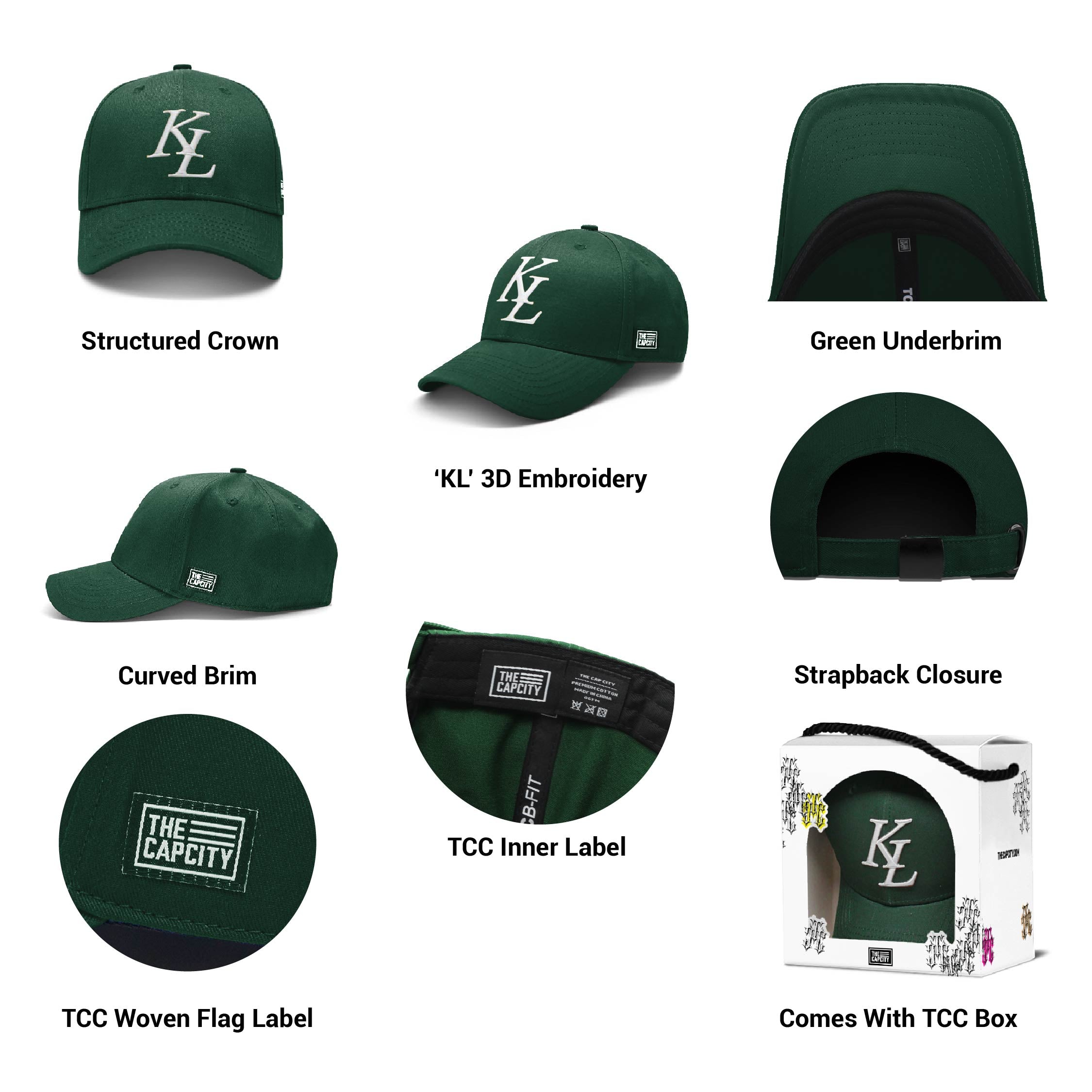 TCC KL LEGACY B-FIT STRAPBACK COLLECTION