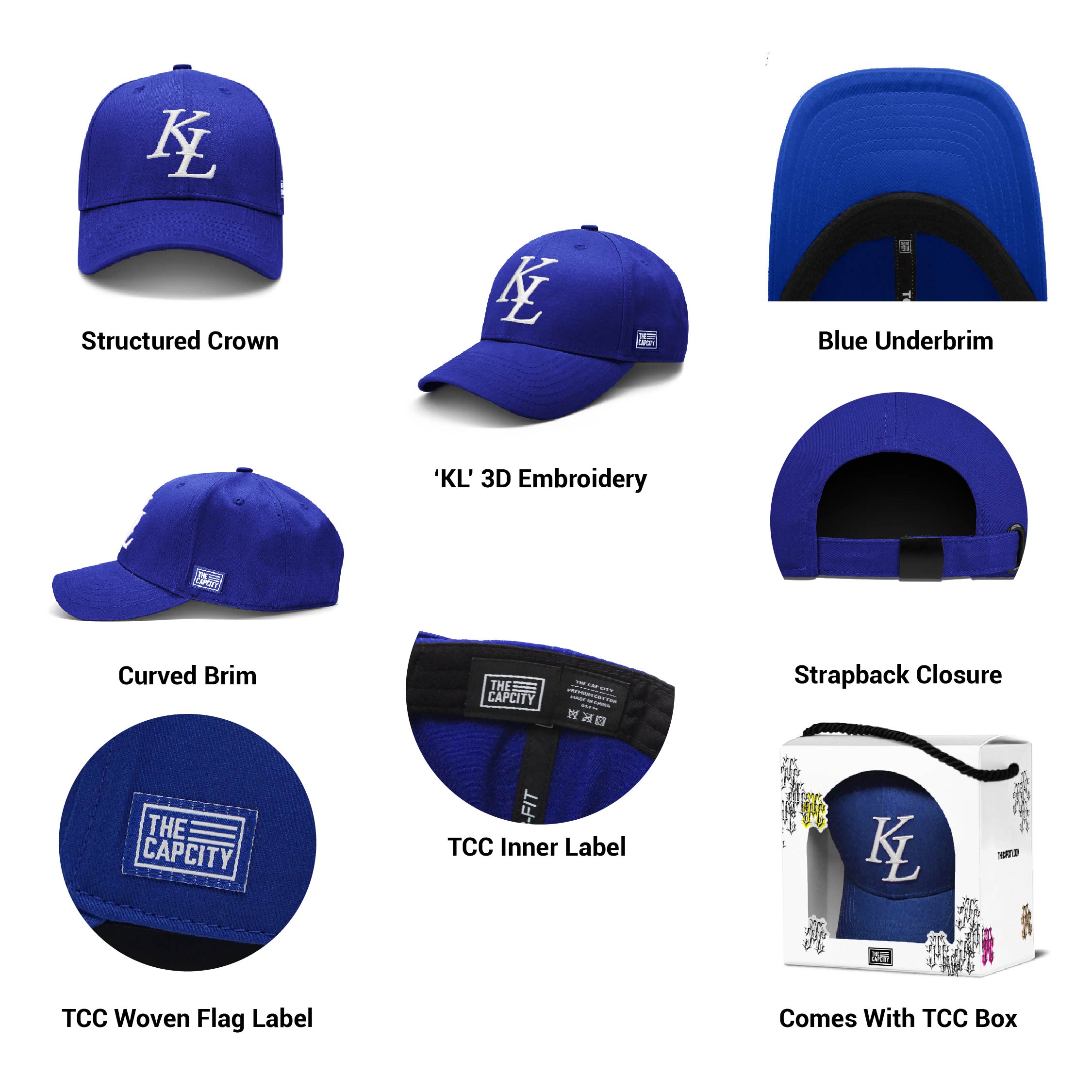 TCC KL LEGACY B-FIT STRAPBACK COLLECTION