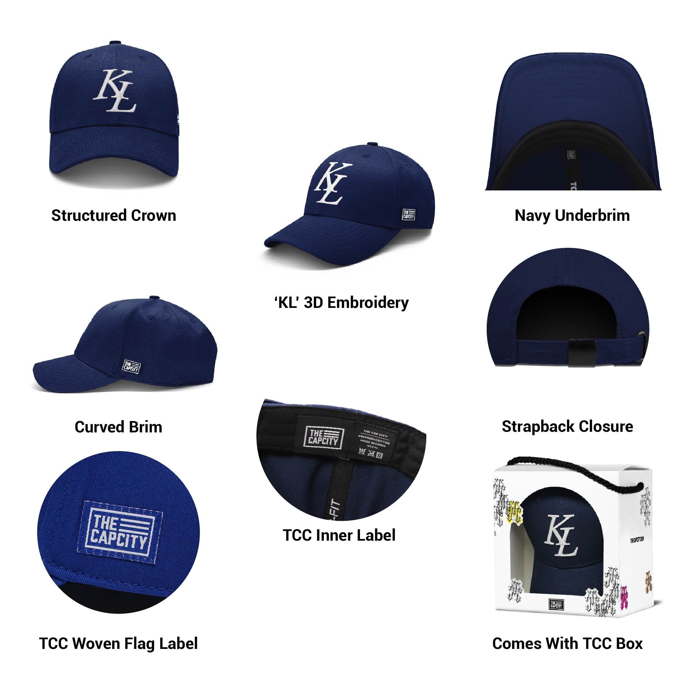 TCC KL LEGACY B-FIT STRAPBACK COLLECTION