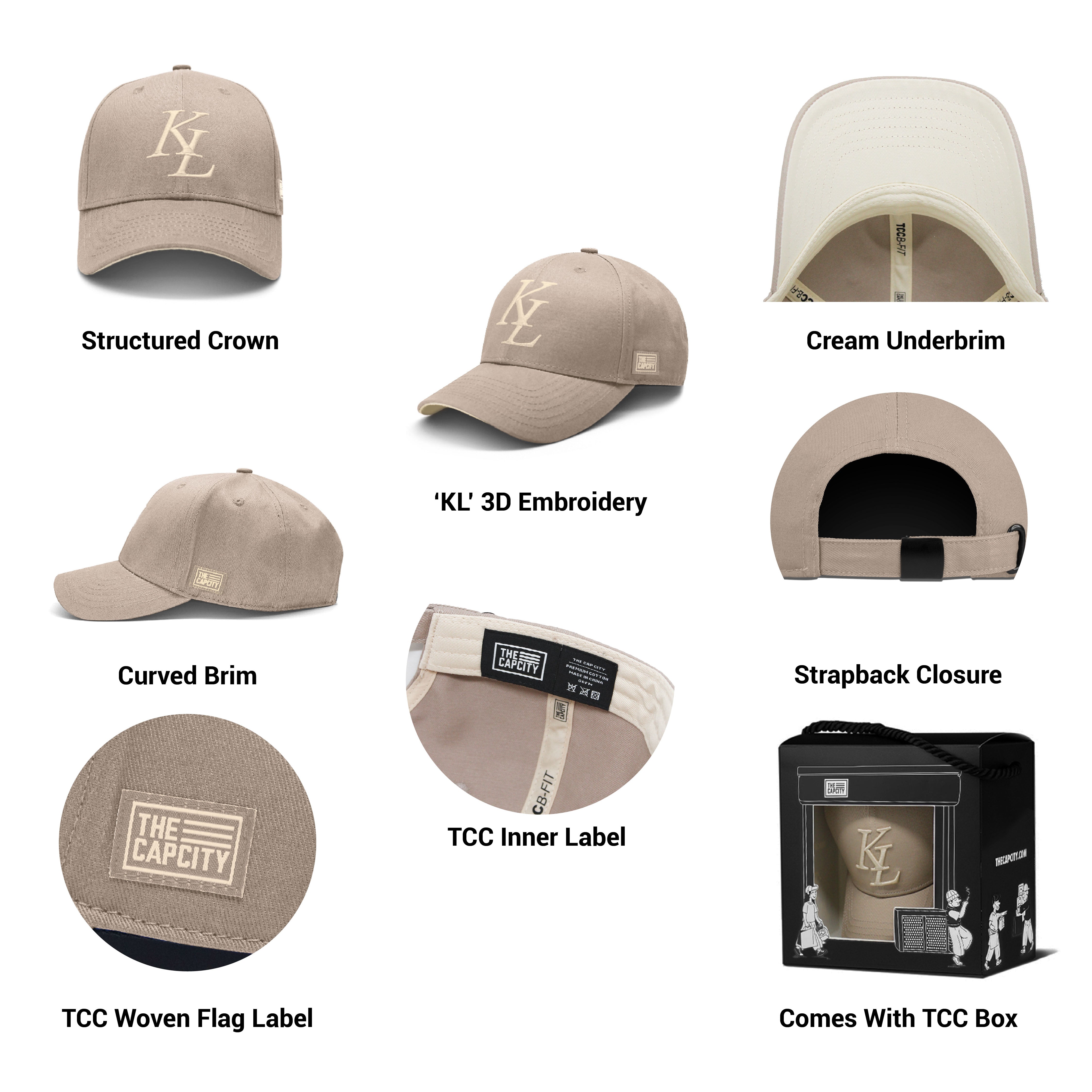 TCC KL LEGACY B-FIT STRAPBACK CAP COLLECTION