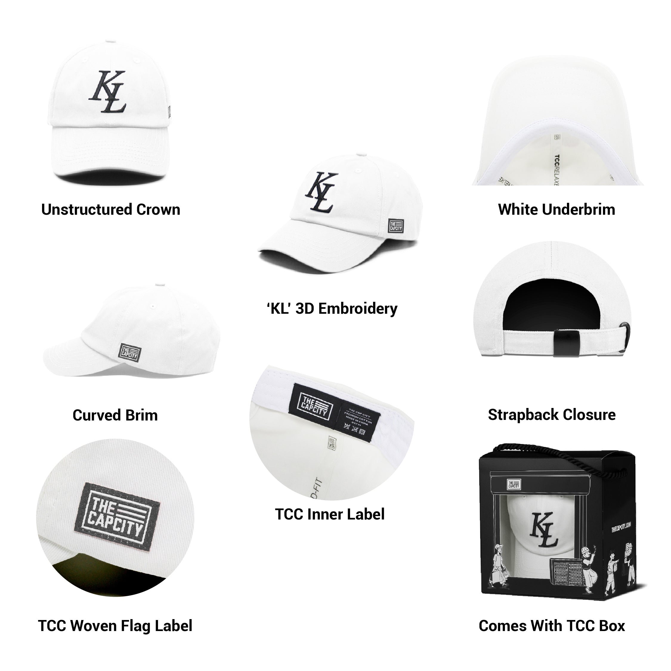 TCC KL LEGACY RELAXED B-FIT STRAPBACK COLLECTION