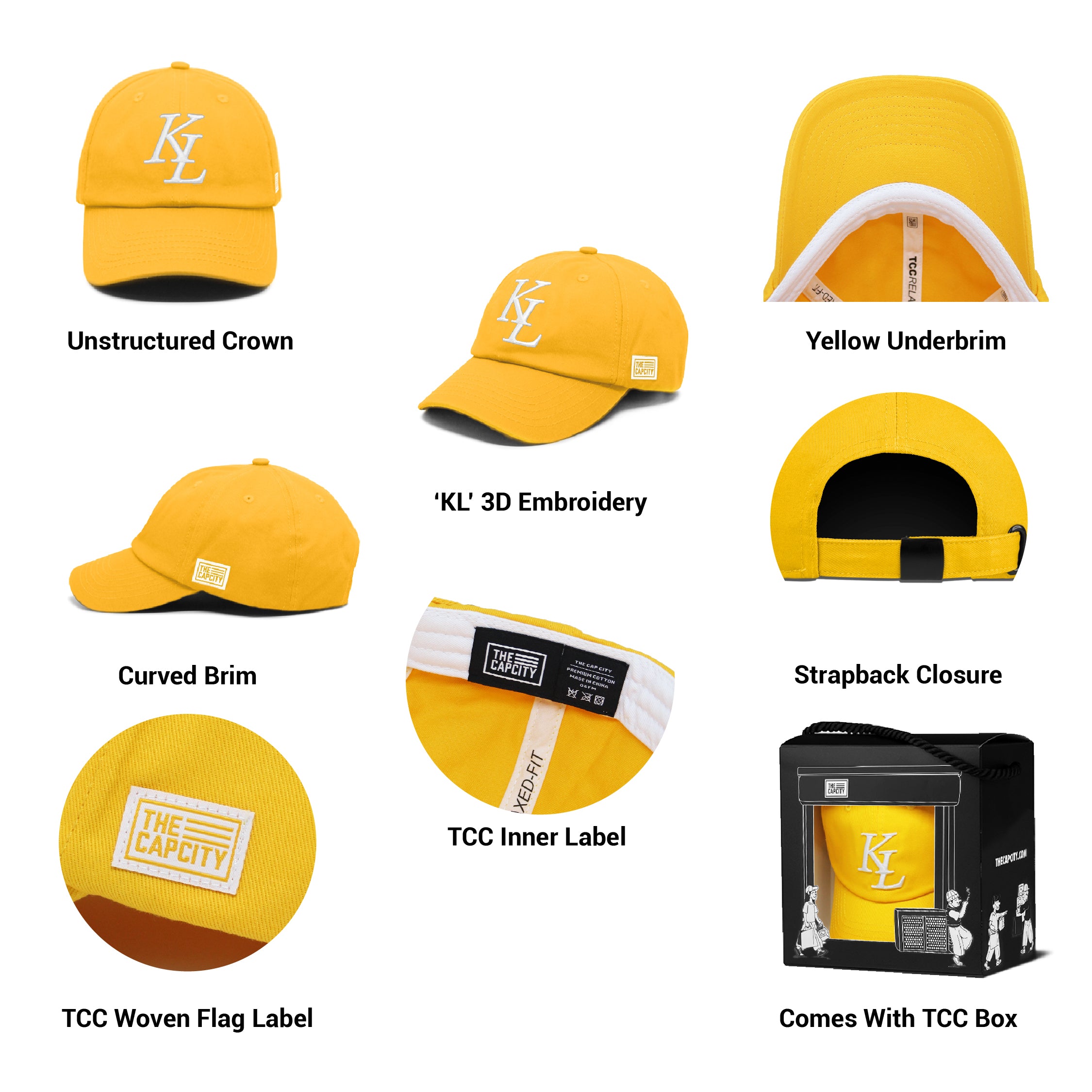 TCC KL LEGACY RELAXED B-FIT STRAPBACK COLLECTION