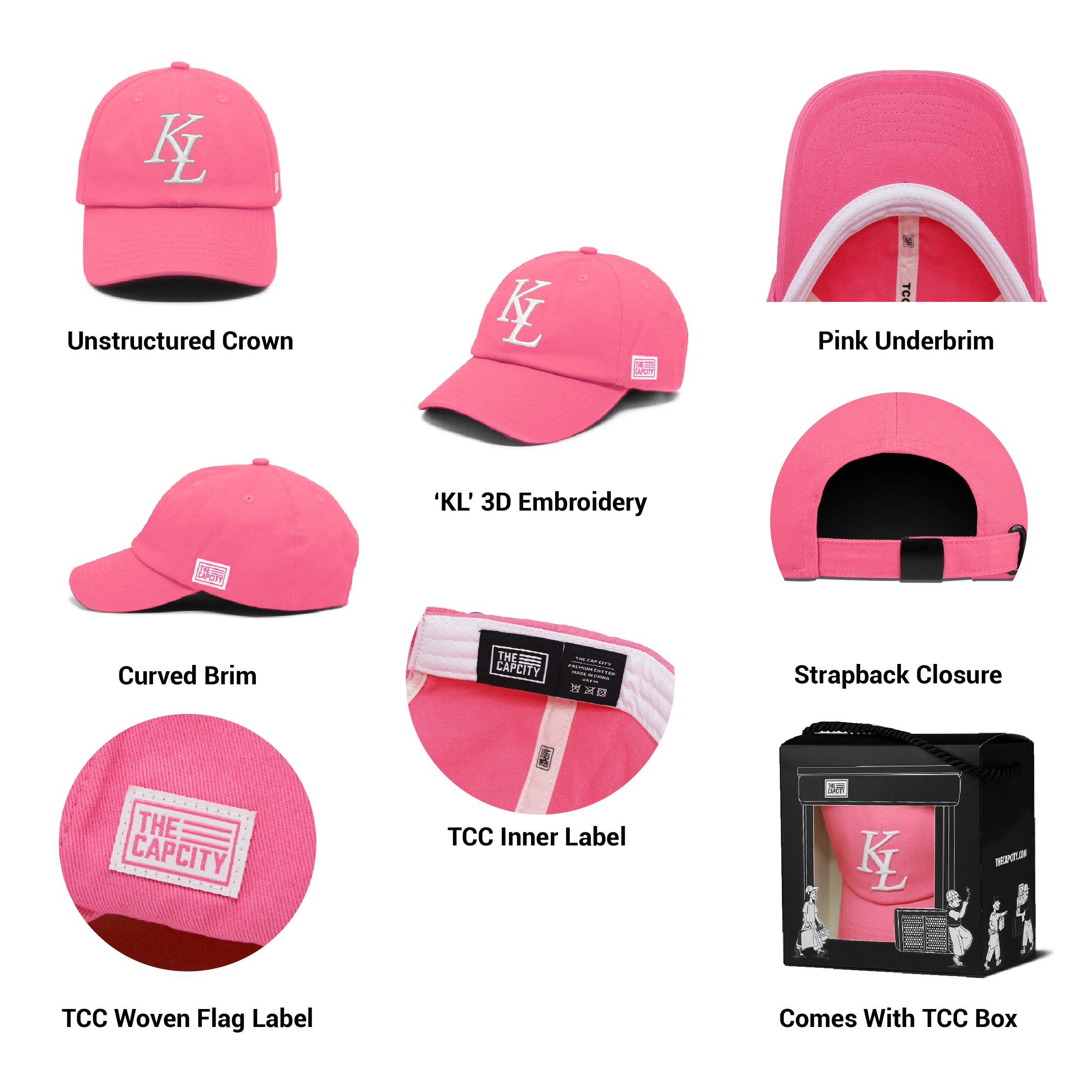TCC KL LEGACY RELAXED B-FIT STRAPBACK COLLECTION