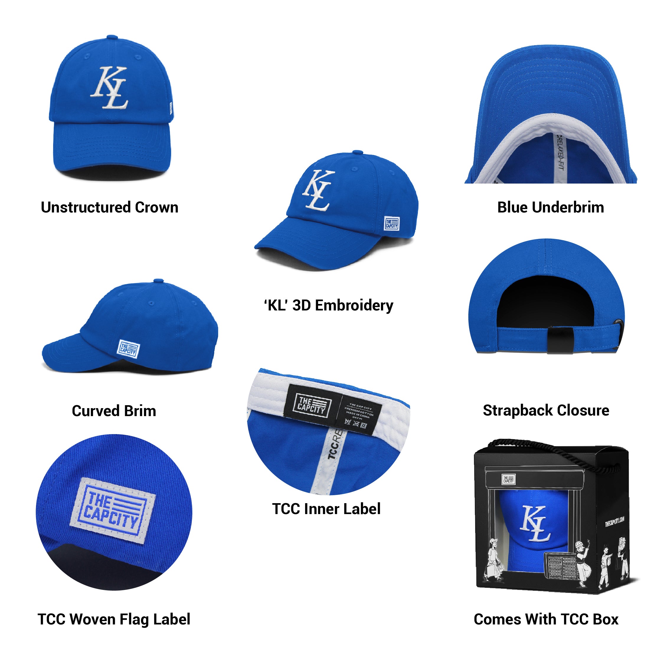 TCC KL LEGACY RELAXED B-FIT STRAPBACK COLLECTION