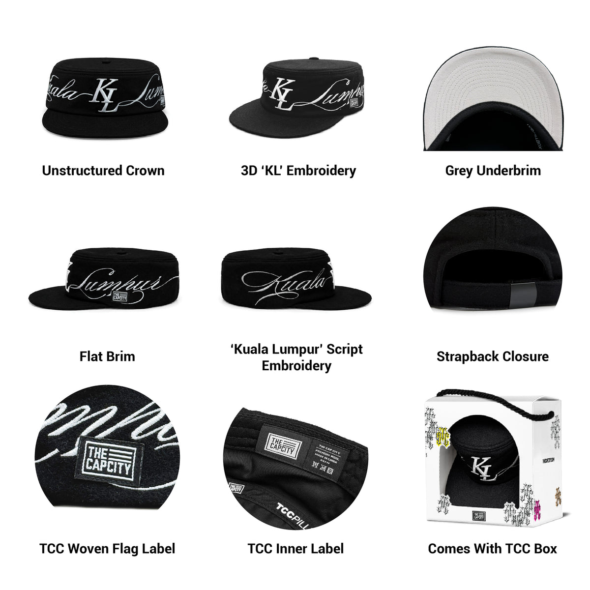 TCC KL LEGACY "SCRIPT" PILLBOX COLLECTION
