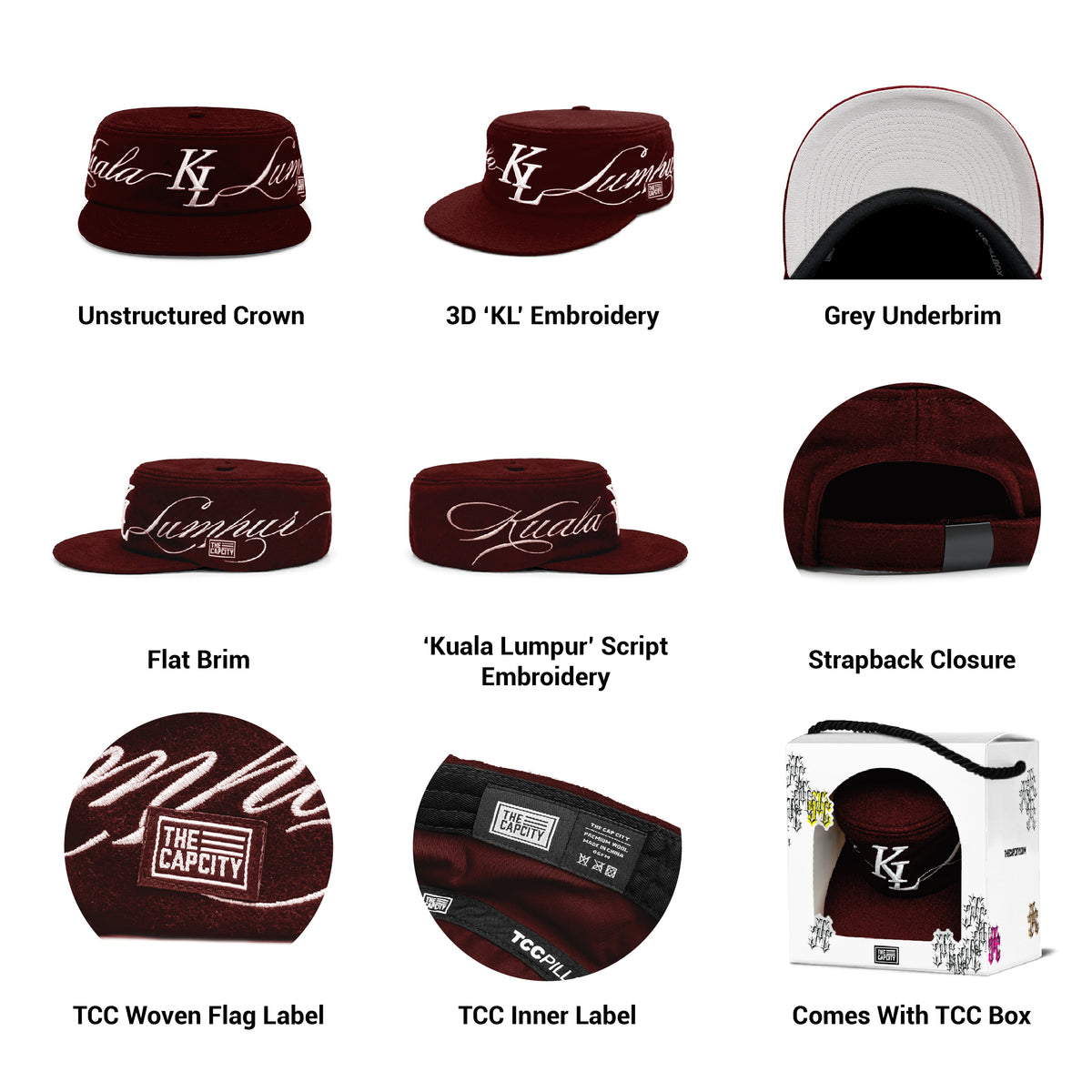 TCC KL LEGACY "SCRIPT" PILLBOX COLLECTION