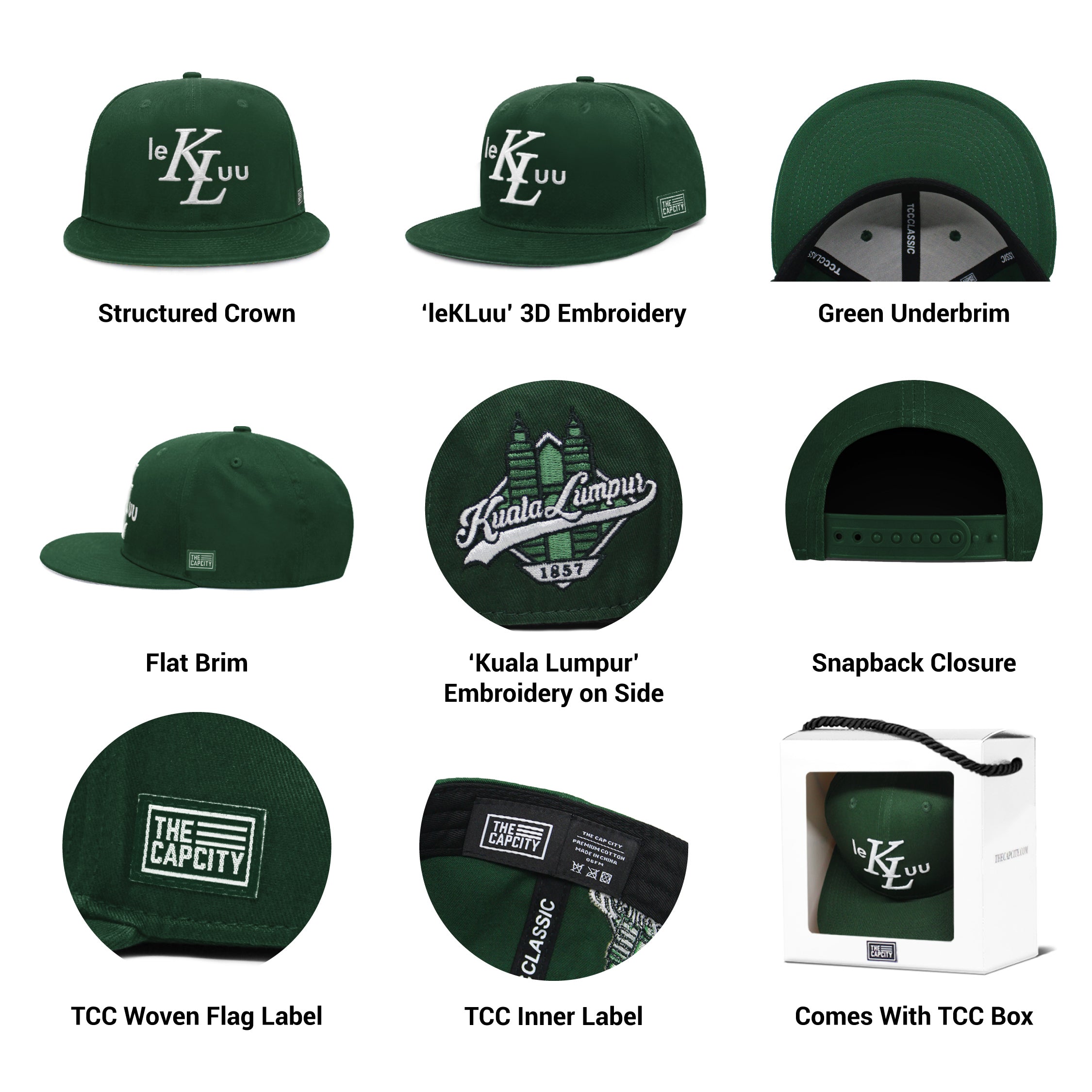 TCC KL LEGACY 'SLANG' CLASSIC SNAPBACK COLLECTION