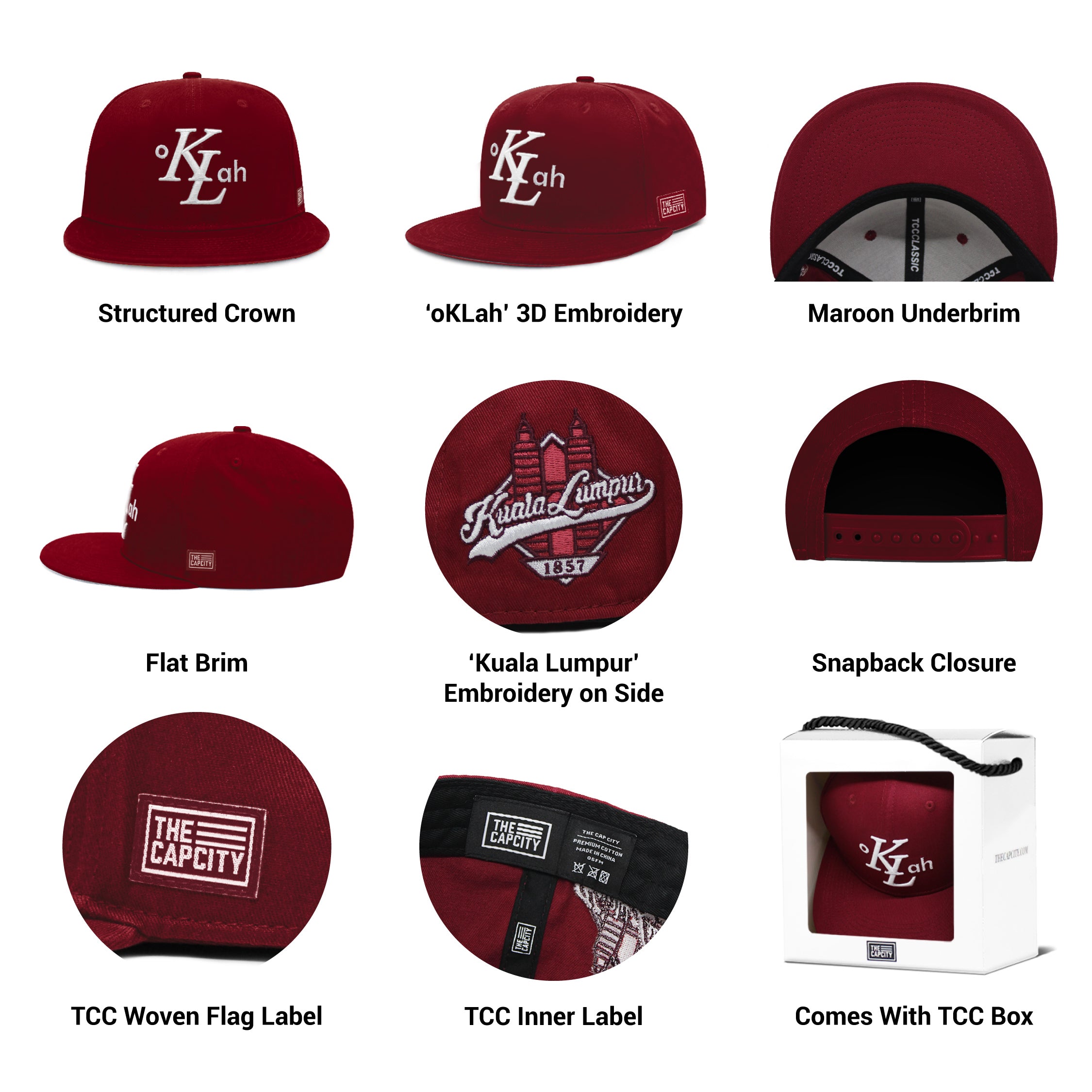 TCC KL LEGACY 'SLANG' CLASSIC SNAPBACK COLLECTION