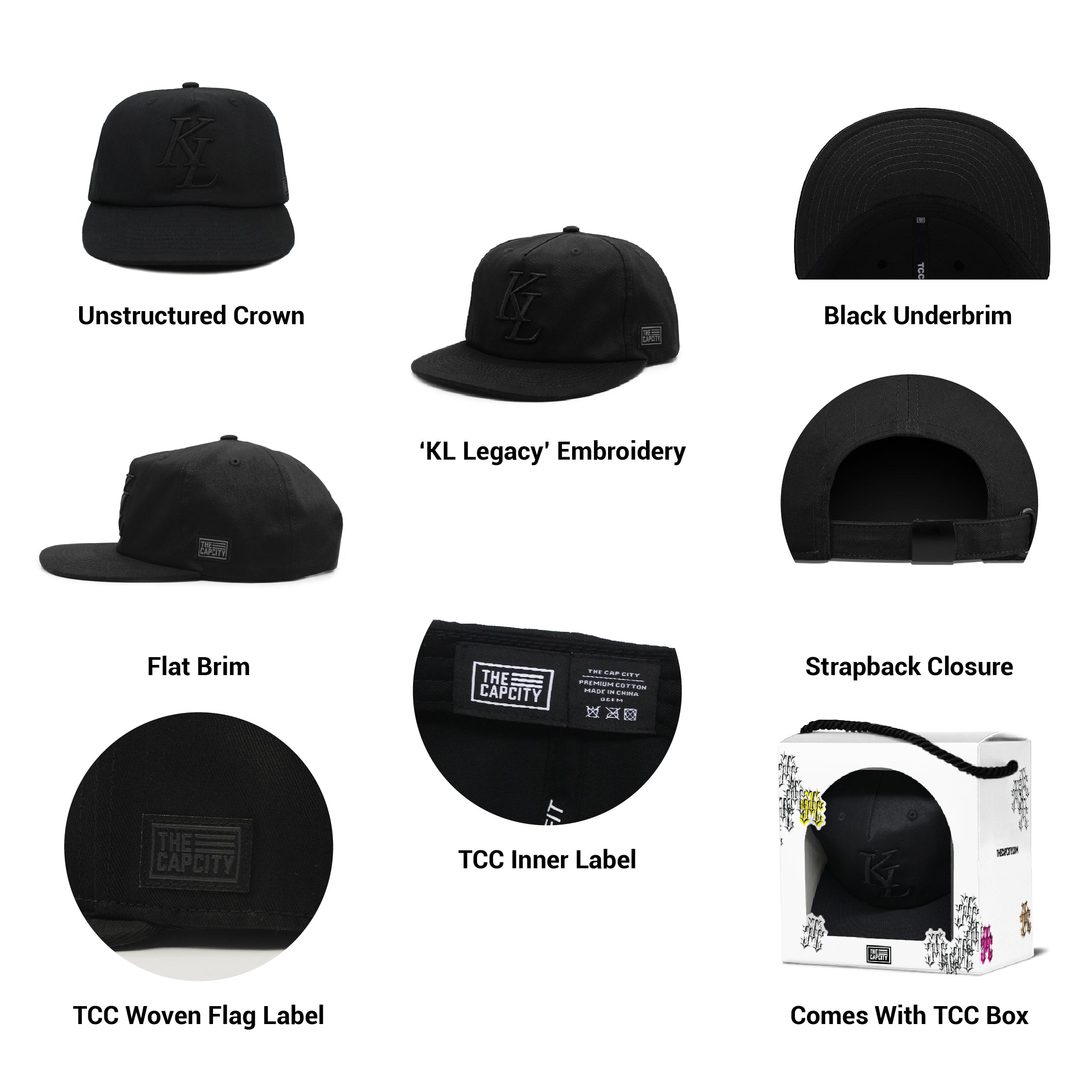 TCC KL LEGACY RELAXED-FIT STRAPBACK COLLECTION