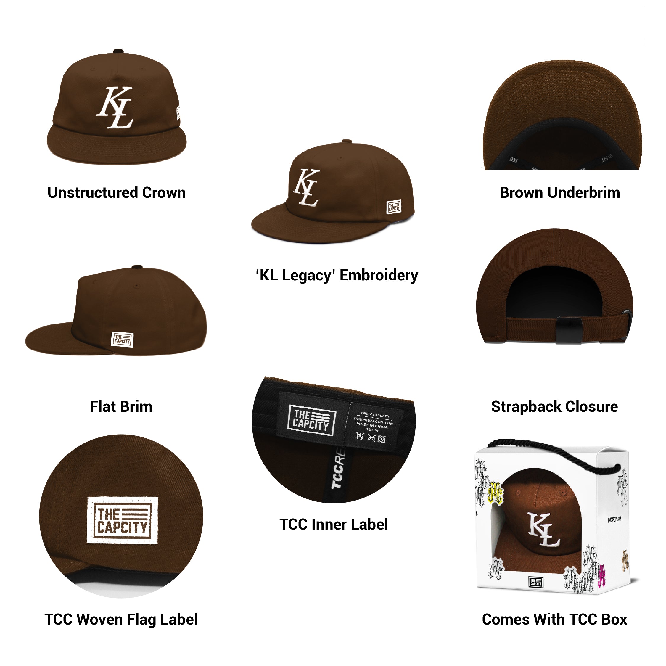 TCC KL LEGACY RELAXED-FIT STRAPBACK COLLECTION
