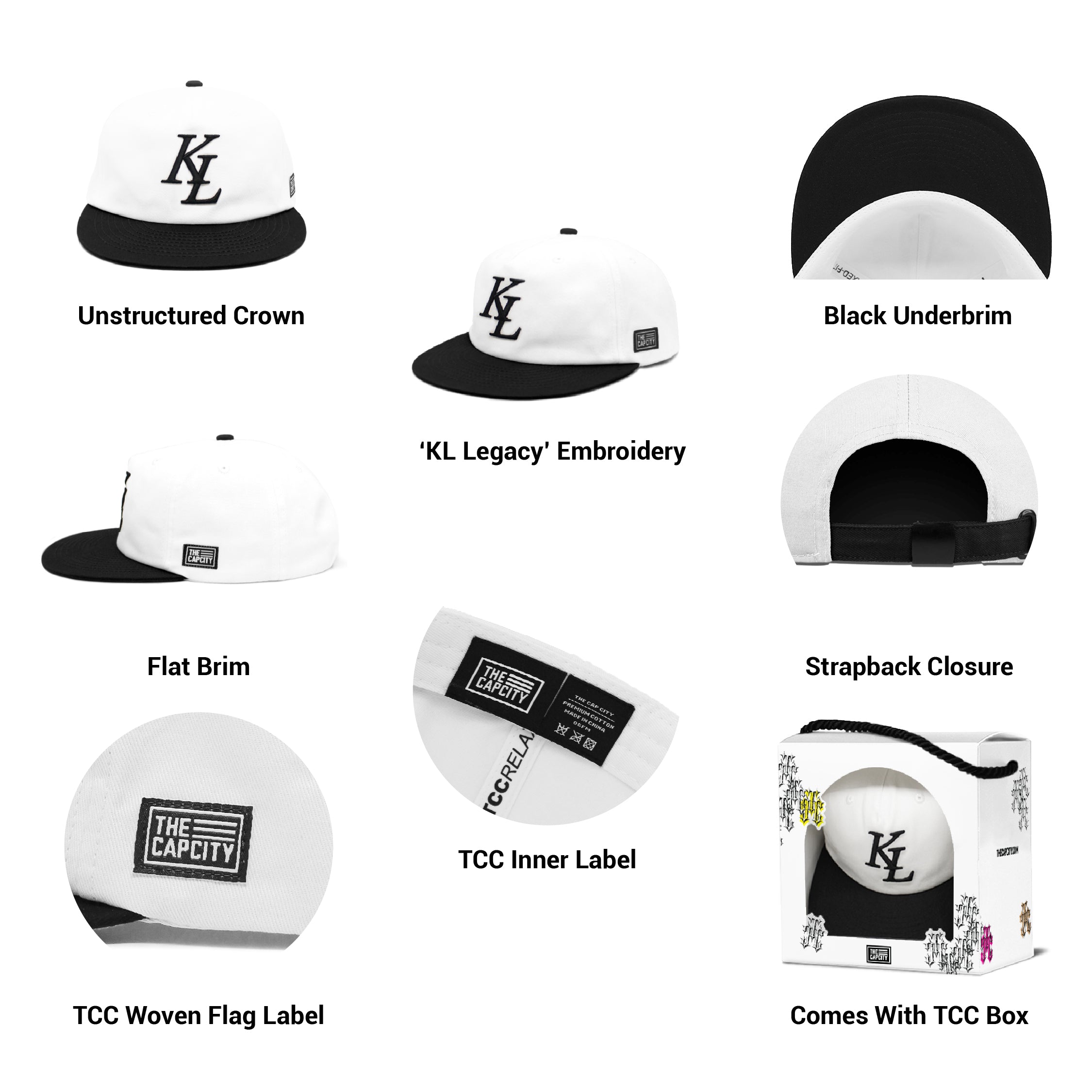 TCC KL LEGACY RELAXED-FIT STRAPBACK COLLECTION