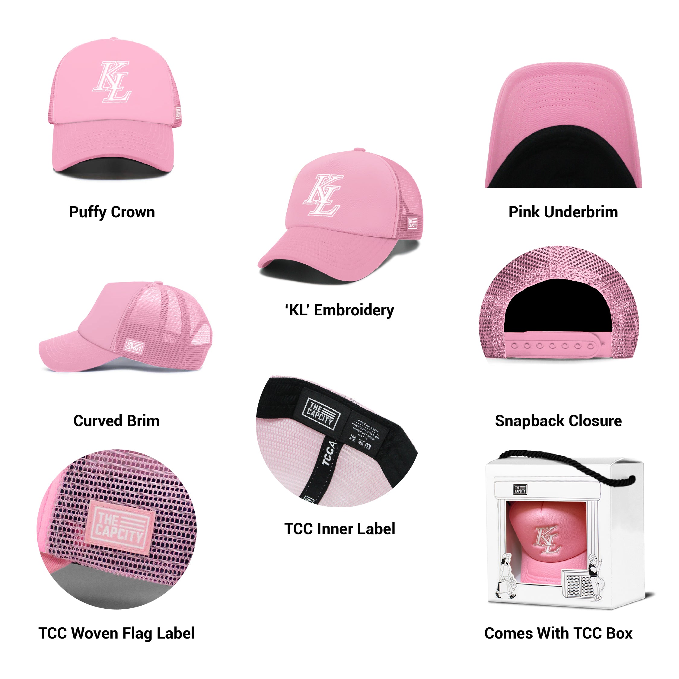 TCC KL LEGACY PUFFY TRUCKER SNAPBACK COLLECTION