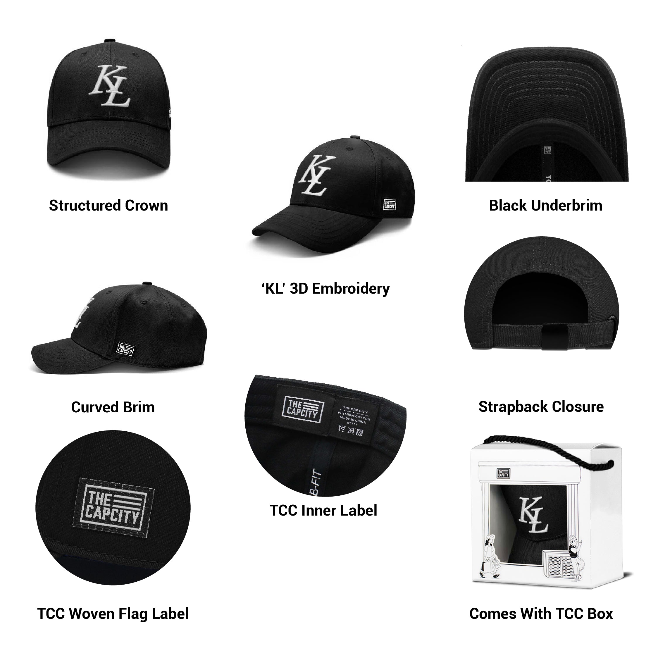 TCC KL LEGACY B-FIT STRAPBACK COLLECTION