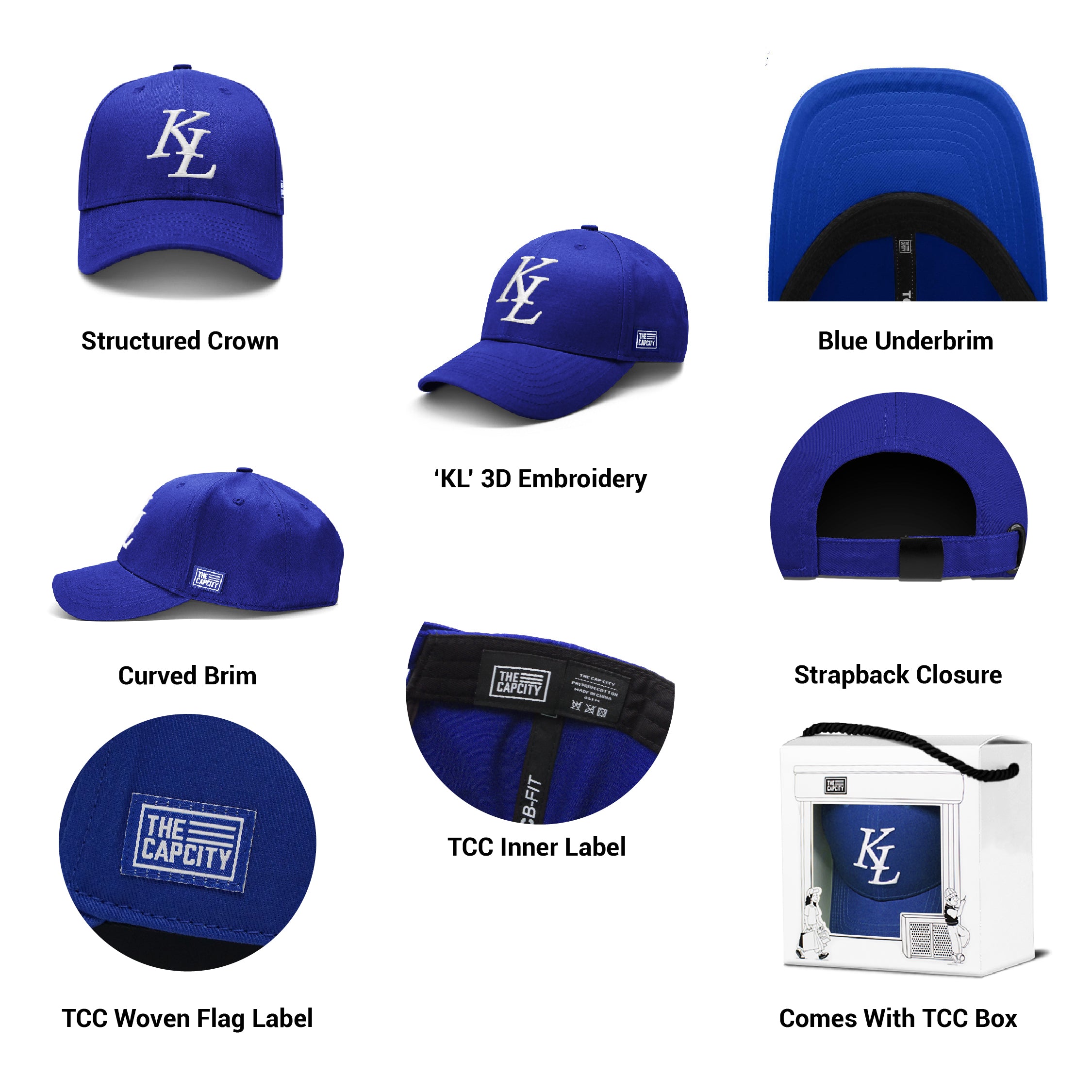 TCC KL LEGACY B-FIT STRAPBACK COLLECTION