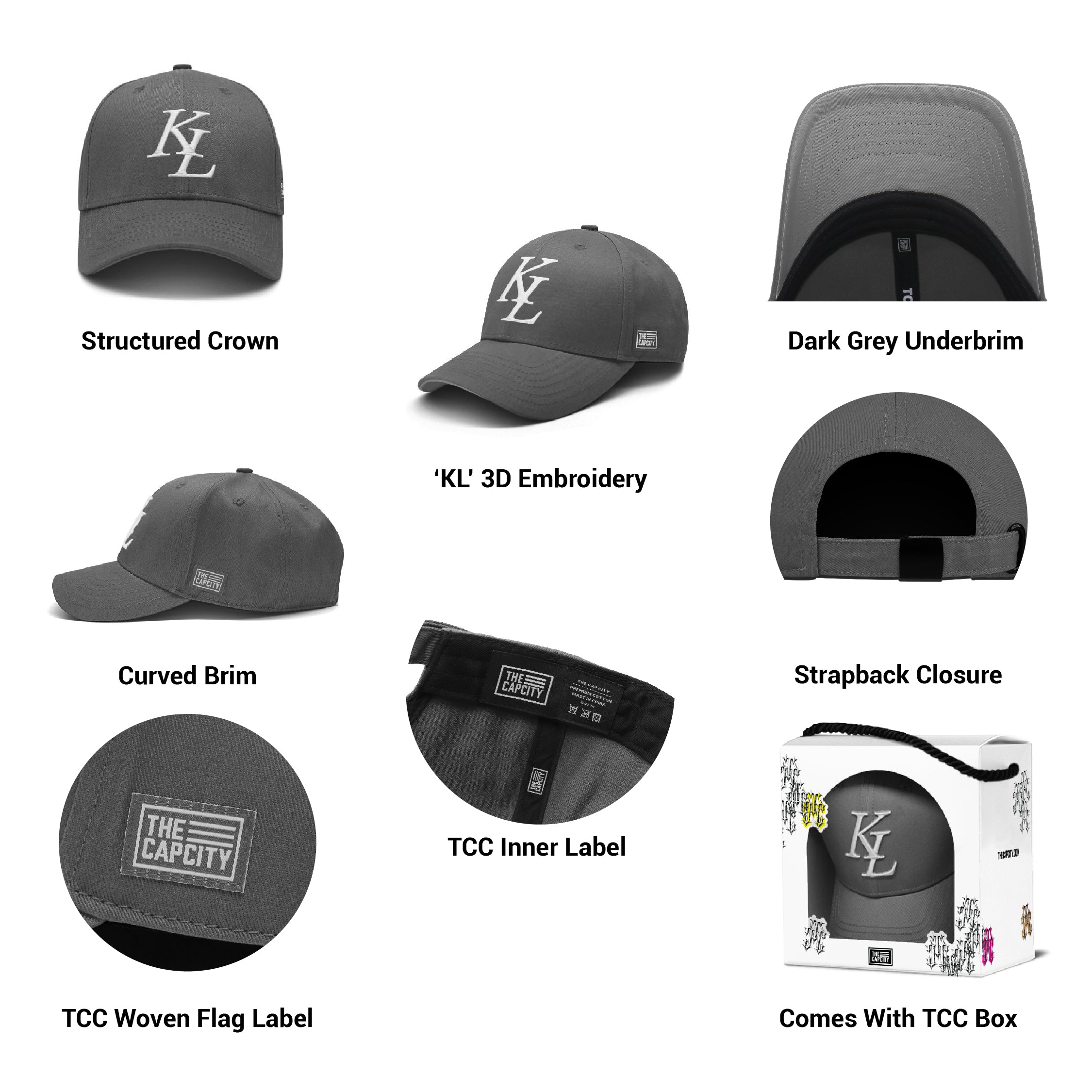 TCC KL LEGACY B-FIT STRAPBACK COLLECTION
