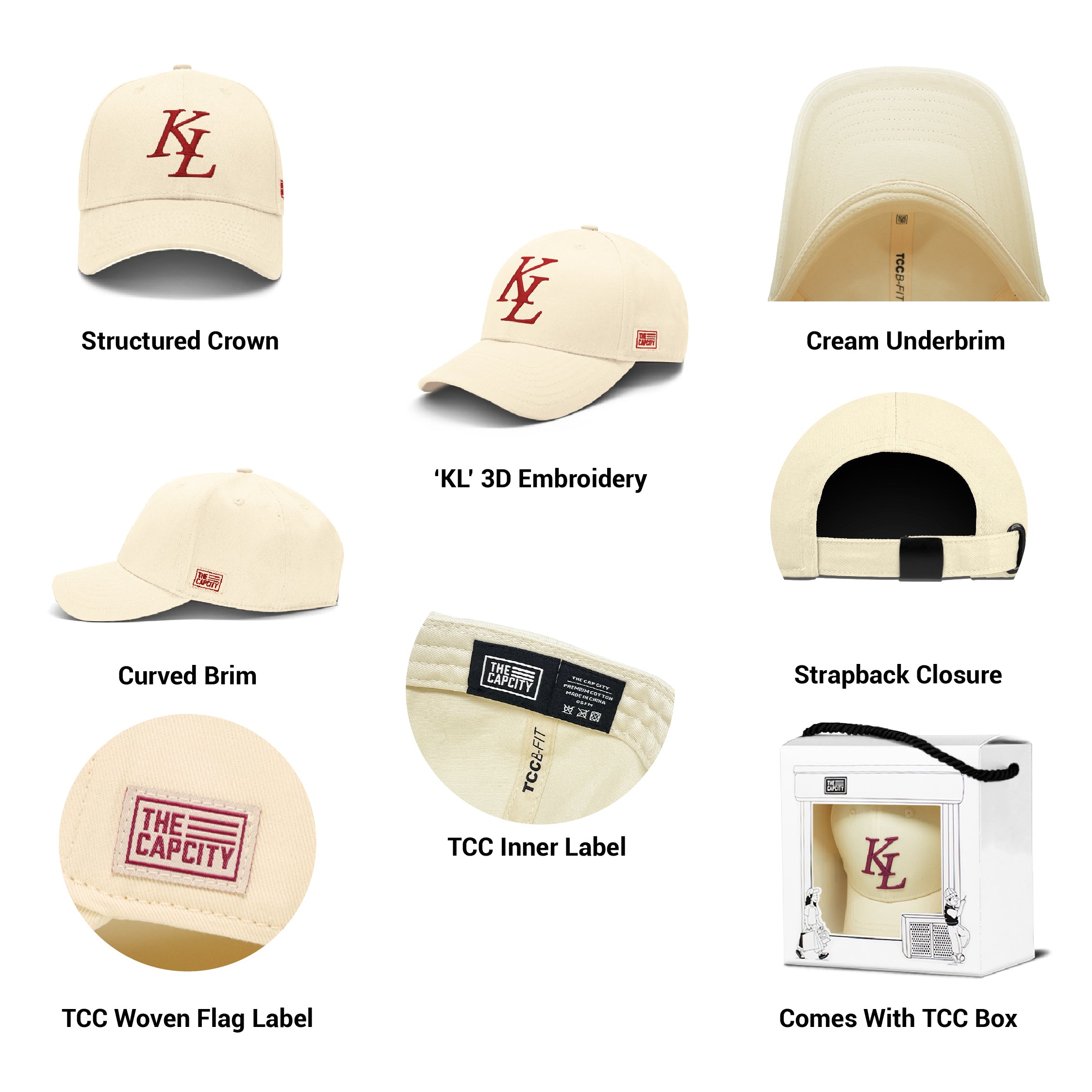 TCC KL LEGACY B-FIT STRAPBACK COLLECTION