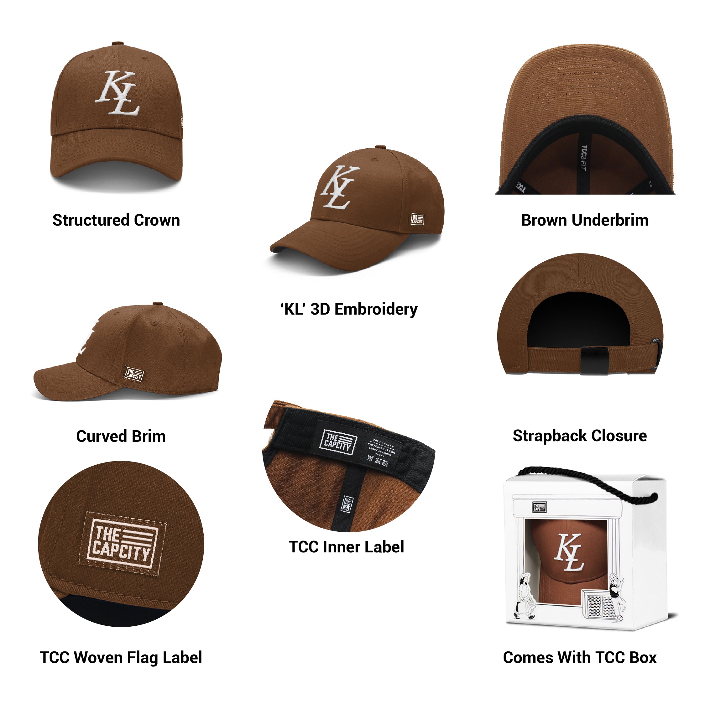 TCC KL LEGACY B-FIT STRAPBACK COLLECTION