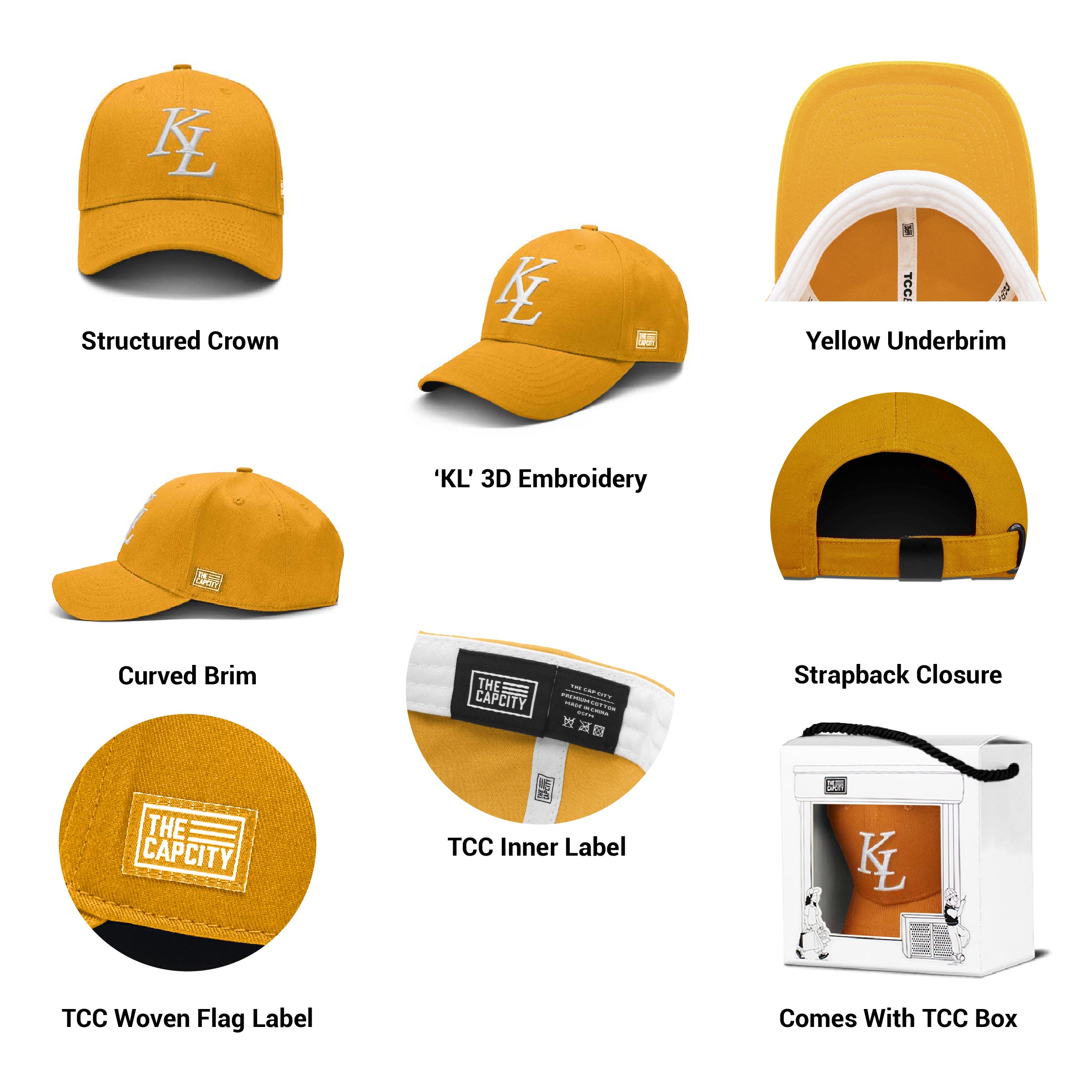 TCC KL LEGACY B-FIT STRAPBACK COLLECTION