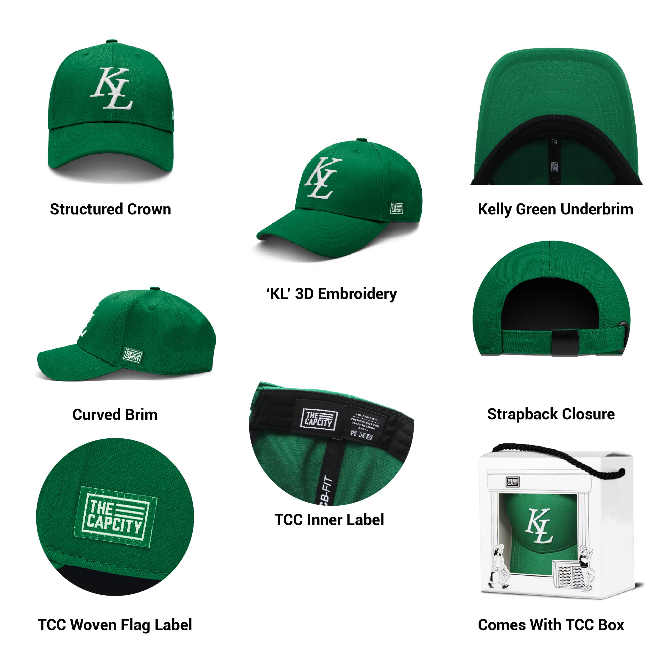 TCC KL LEGACY B-FIT STRAPBACK COLLECTION