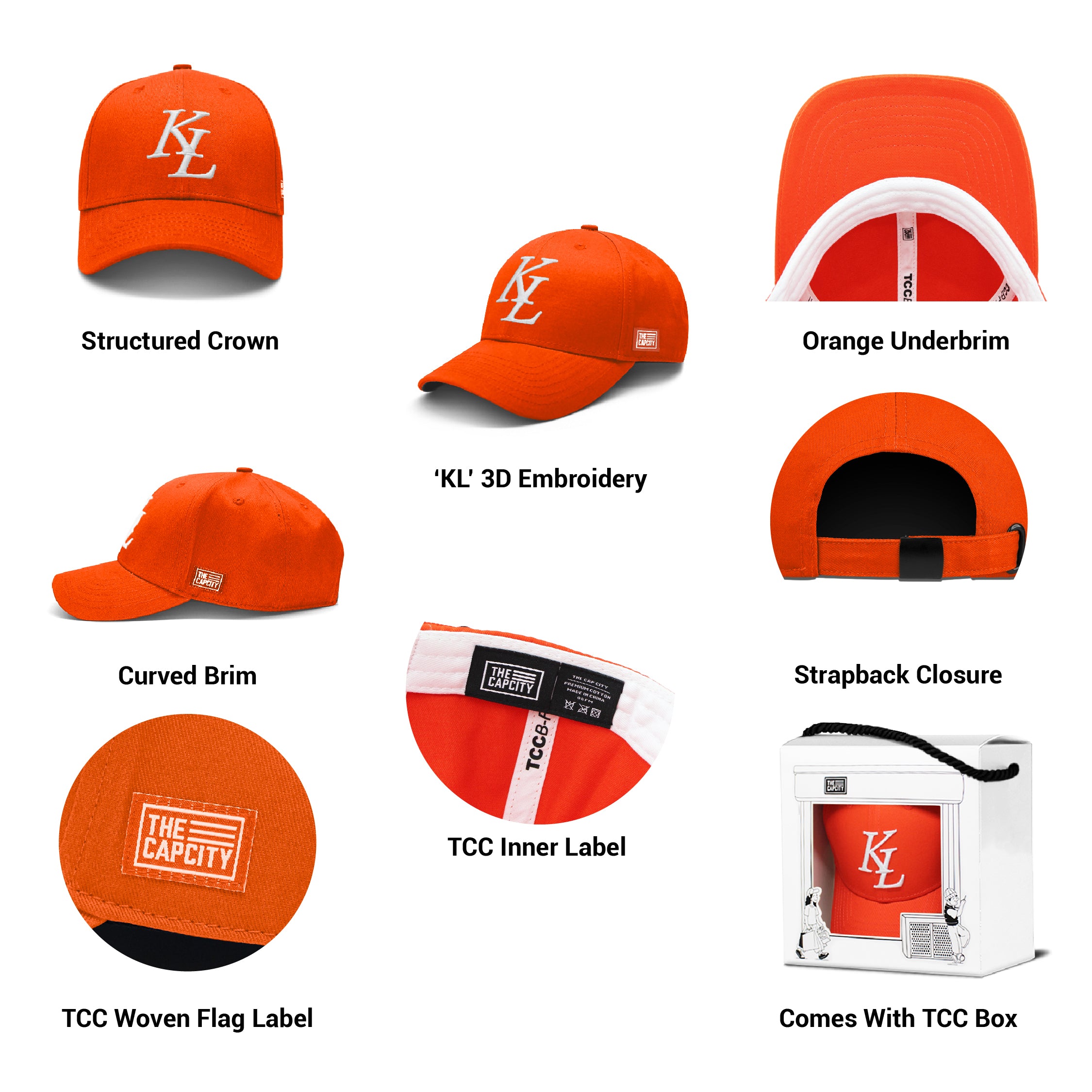 TCC KL LEGACY B-FIT STRAPBACK COLLECTION