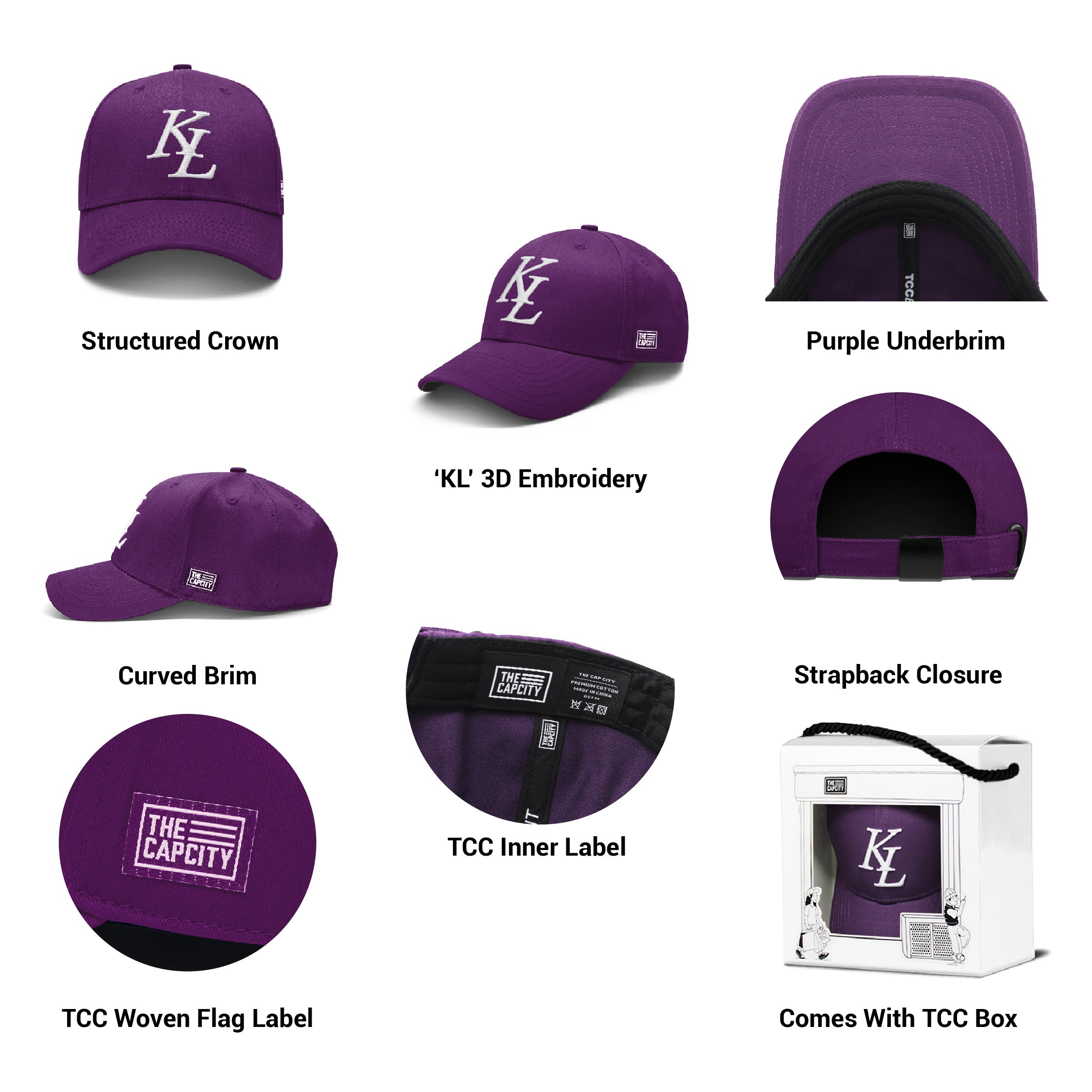TCC KL LEGACY B-FIT STRAPBACK COLLECTION