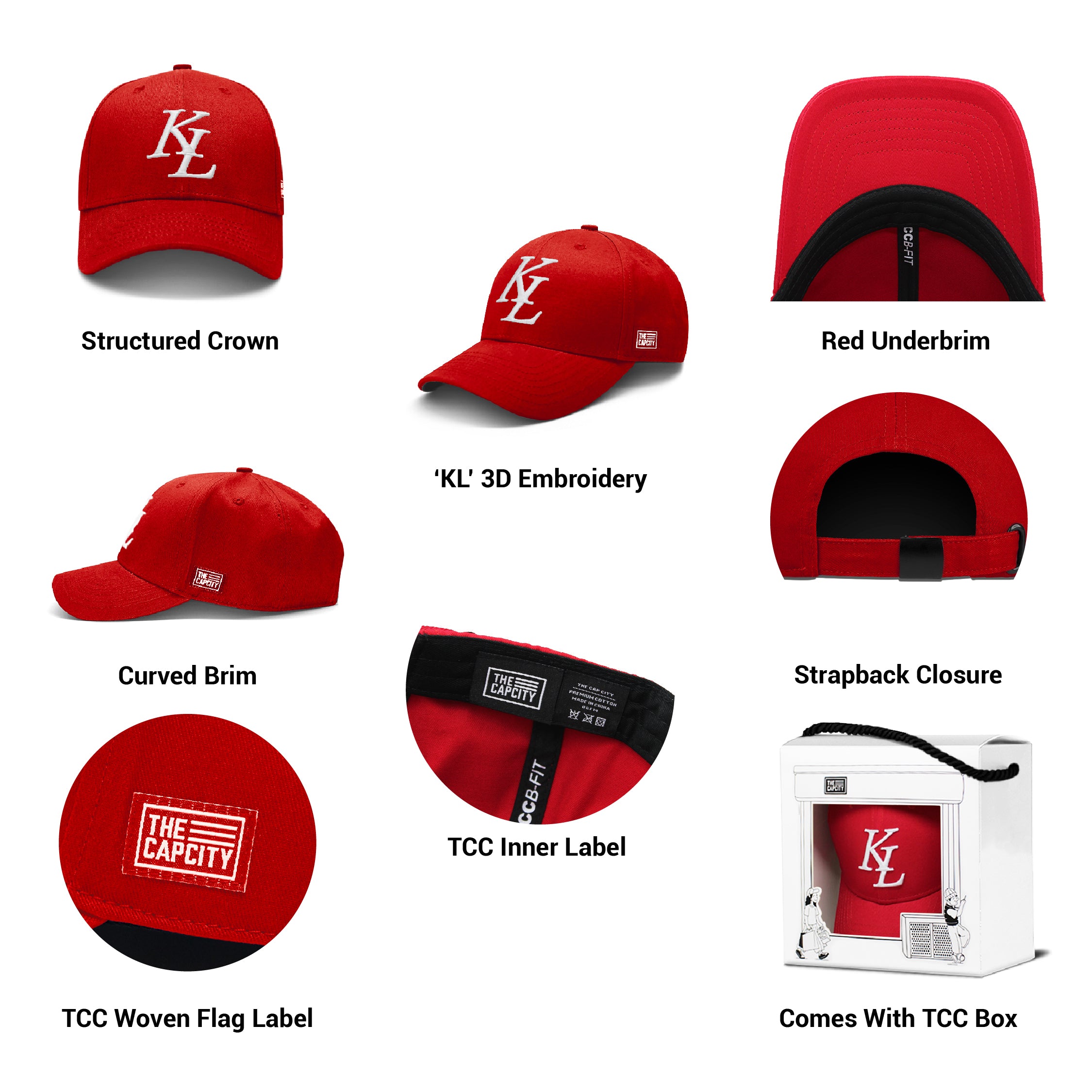 TCC KL LEGACY B-FIT STRAPBACK COLLECTION