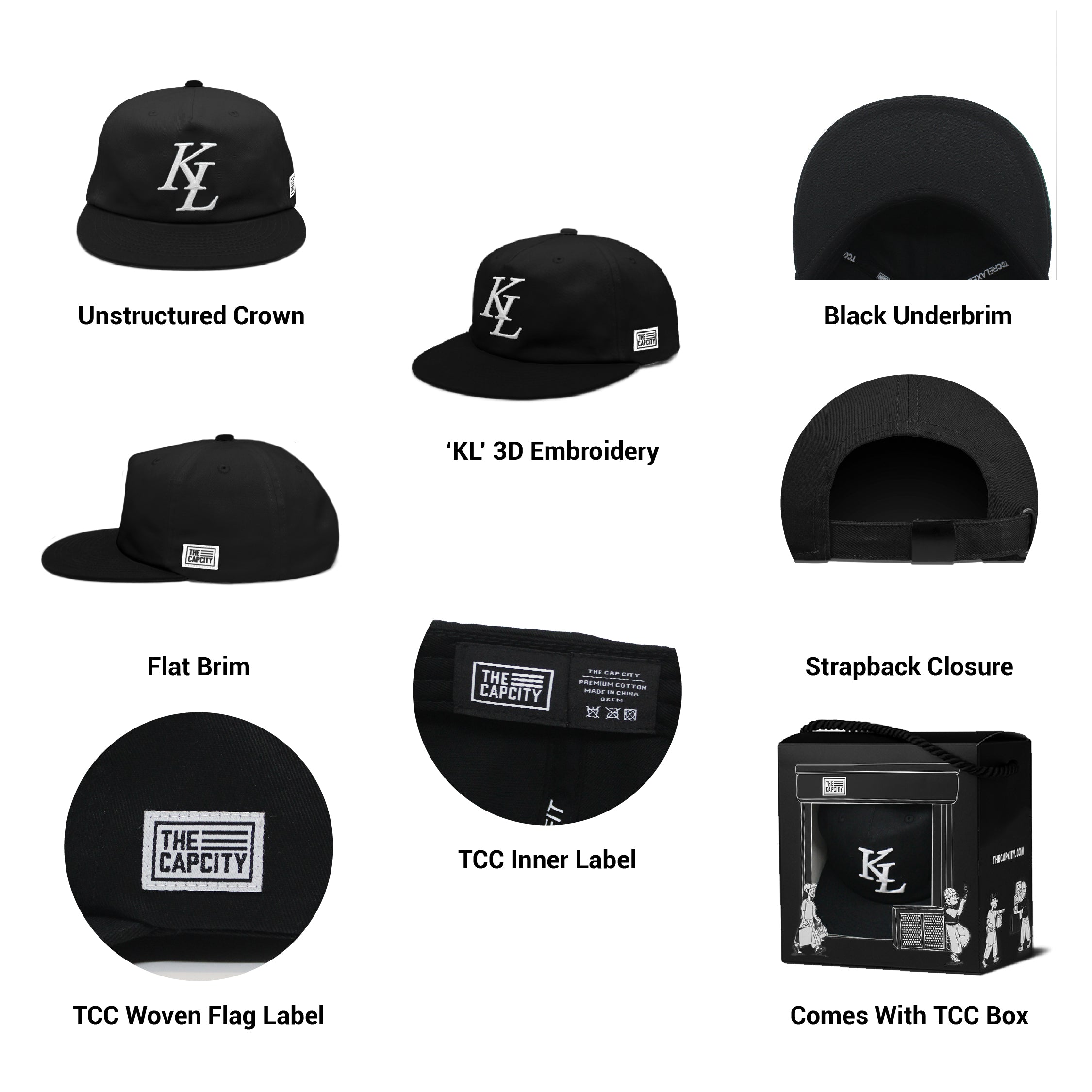 TCC KL LEGACY RELAXED-FIT STRAPBACK COLLECTION