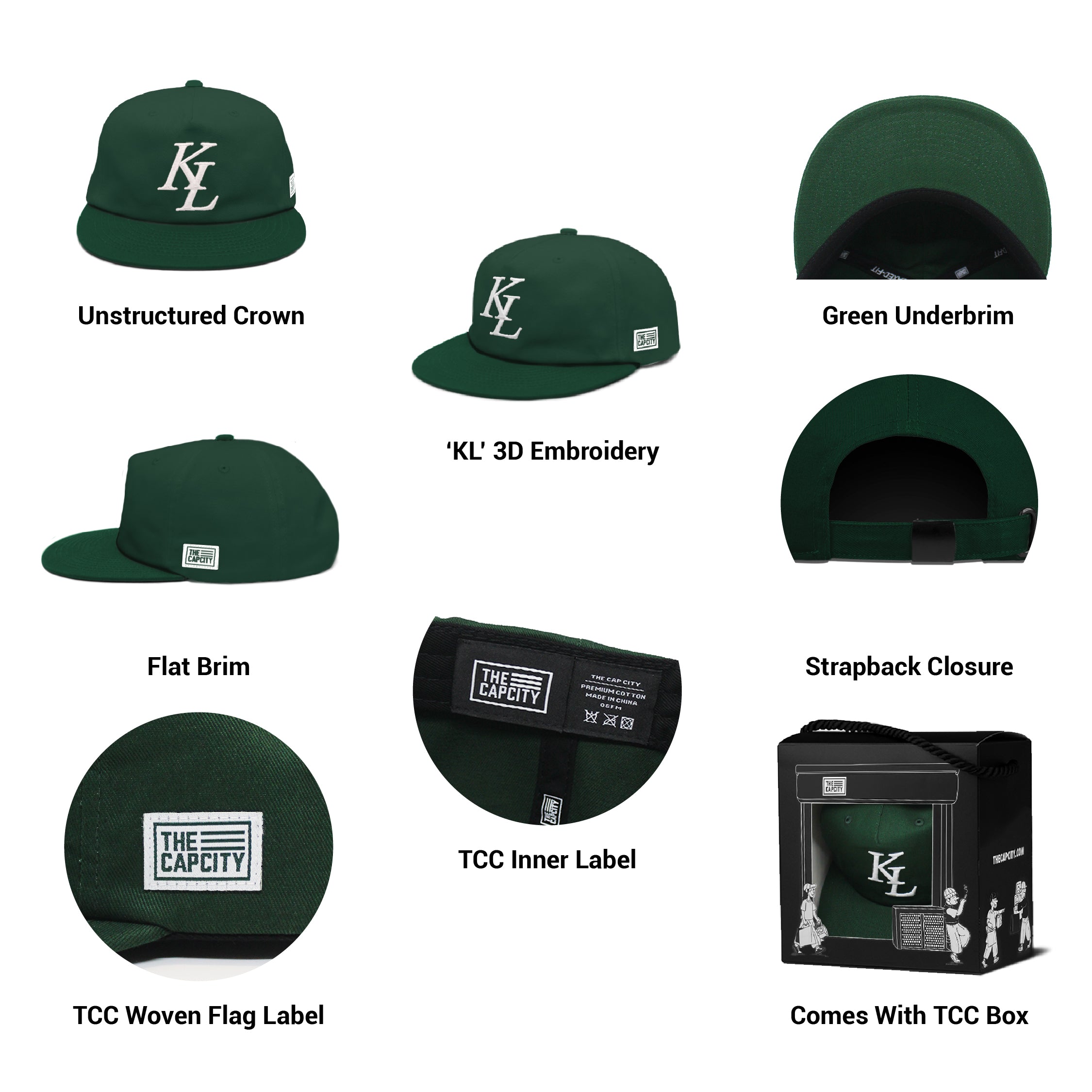 TCC KL LEGACY RELAXED-FIT STRAPBACK COLLECTION