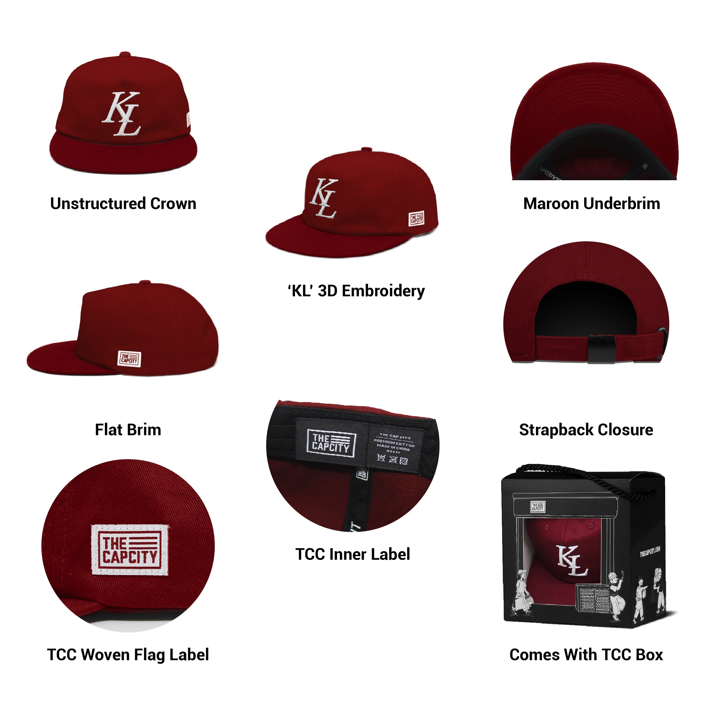 TCC KL LEGACY RELAXED-FIT STRAPBACK COLLECTION