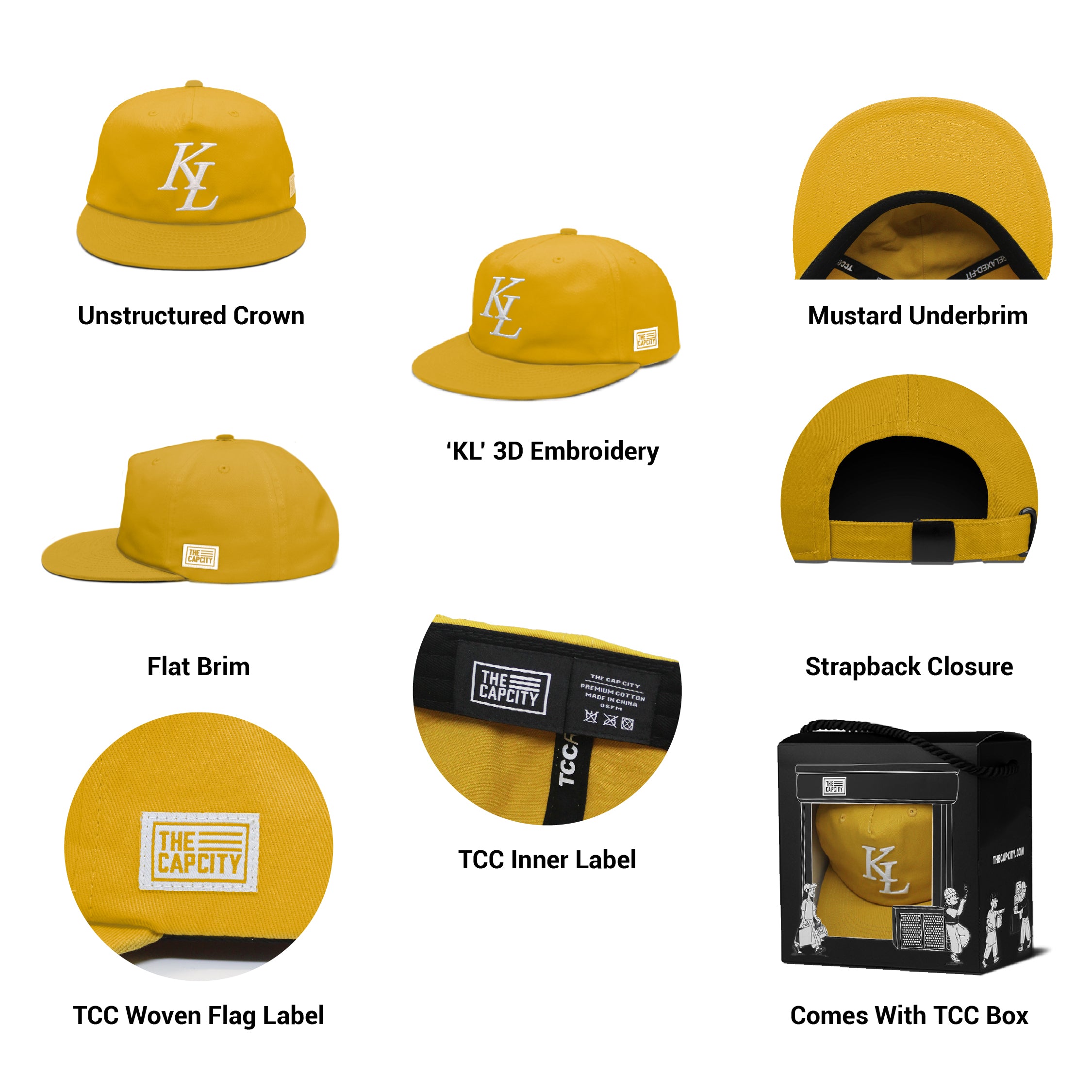 TCC KL LEGACY RELAXED-FIT STRAPBACK COLLECTION