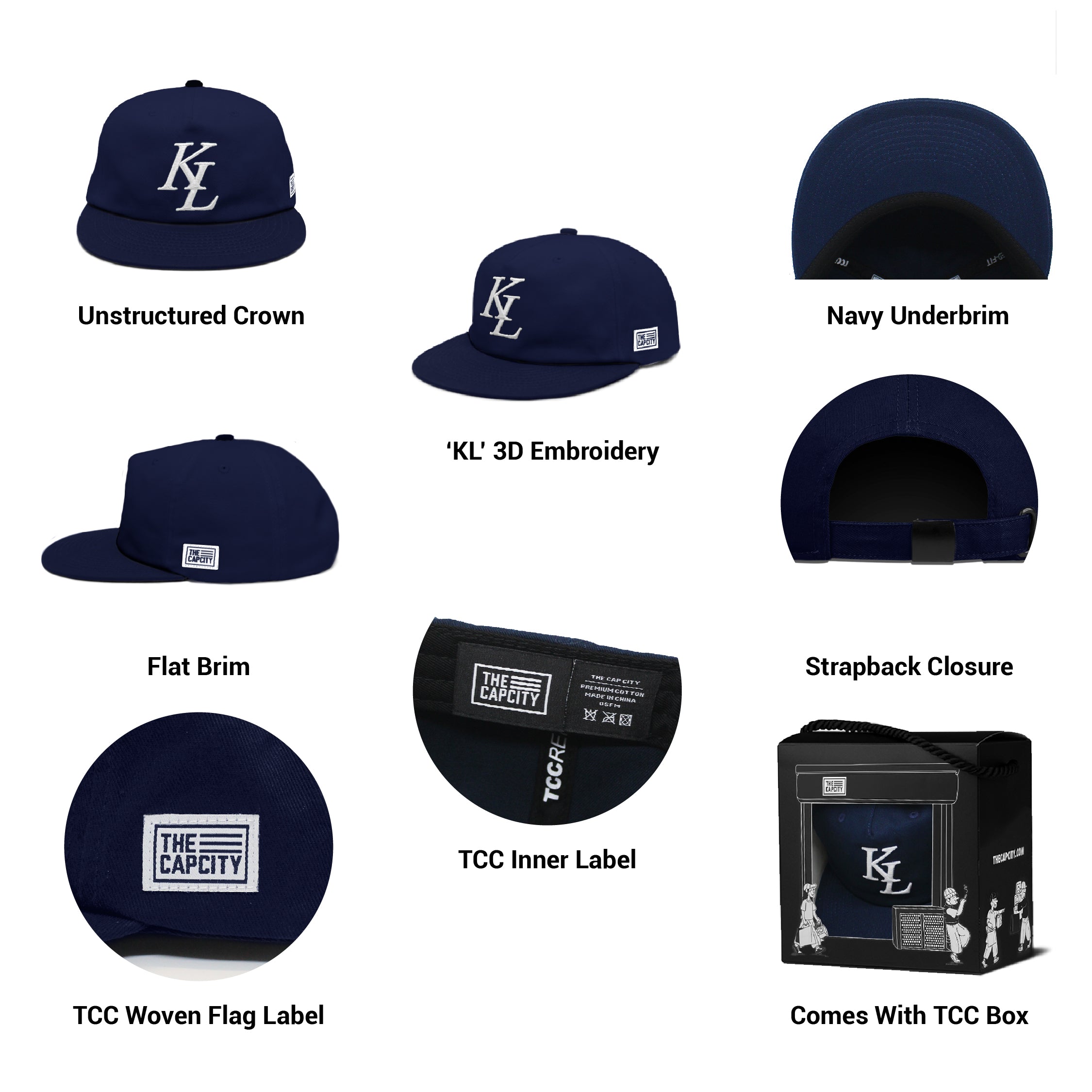 TCC KL LEGACY RELAXED-FIT STRAPBACK COLLECTION
