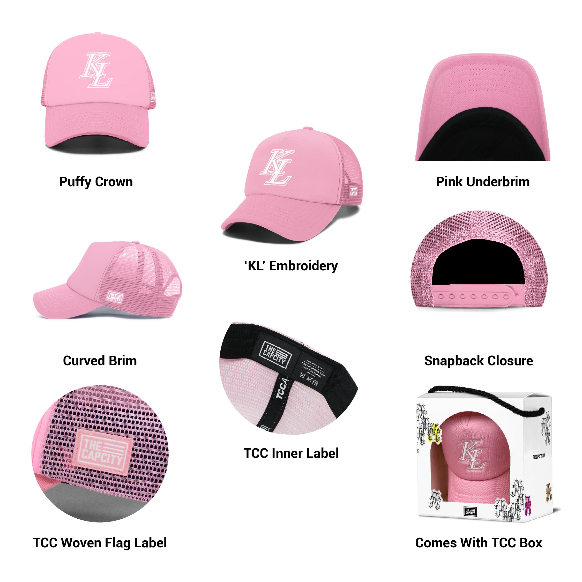 TCC KL LEGACY PUFFY TRUCKER SNAPBACK COLLECTION