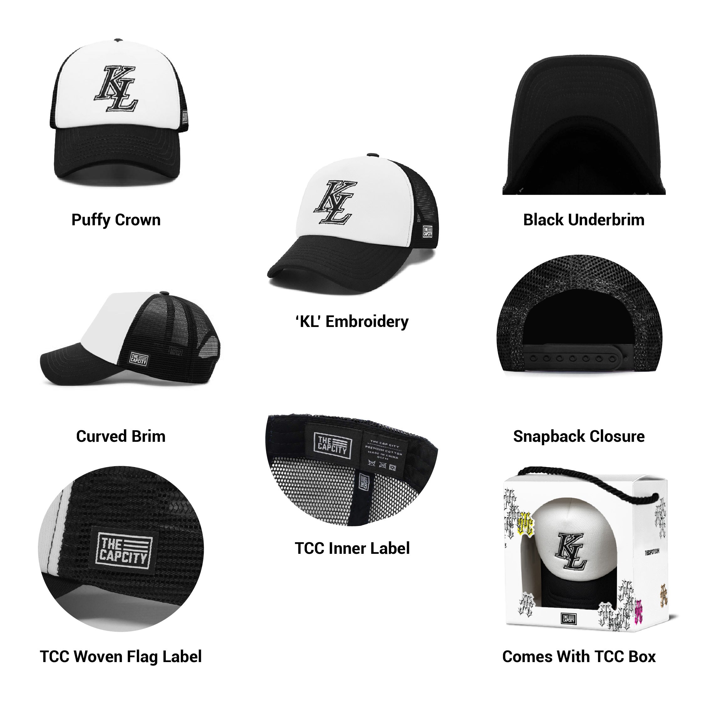 TCC KL LEGACY PUFFY TRUCKER SNAPBACK COLLECTION