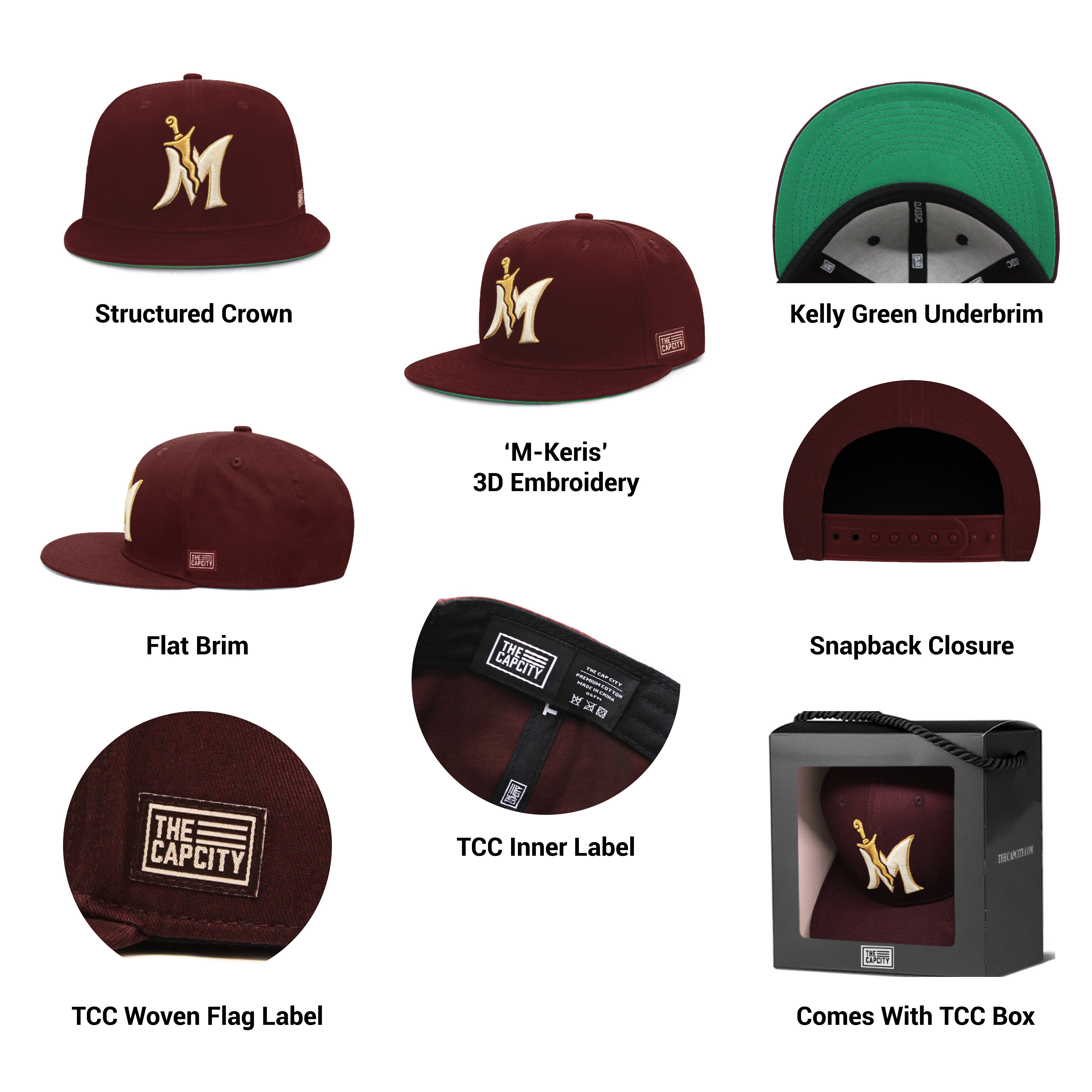 TCC M-KERIS CLASSIC SNAPBACK COLLECTION