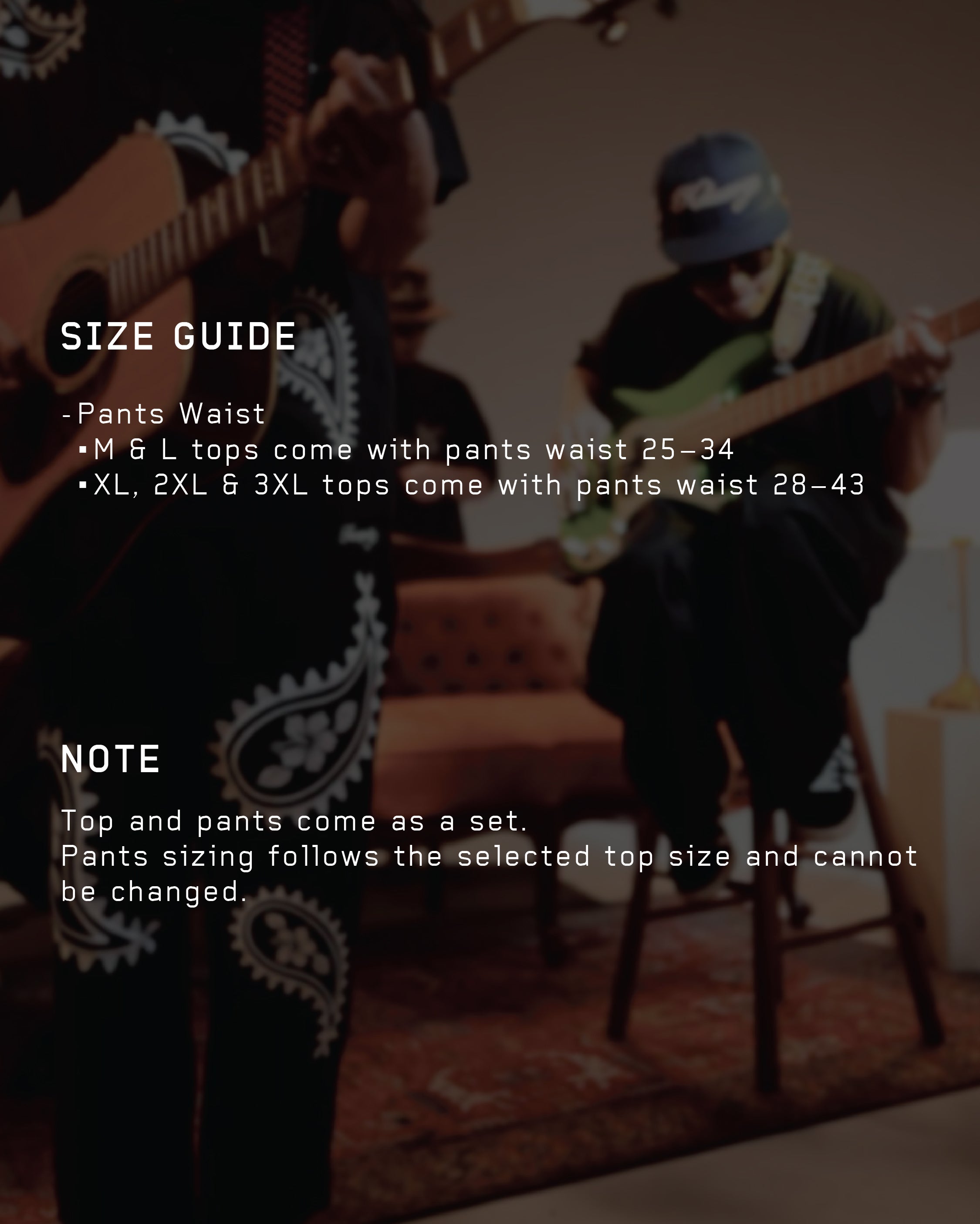 TCC BUNGA RAYA PAISLEY SHIRT SET