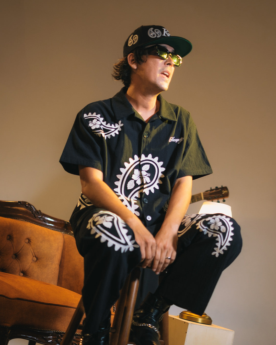 TCC PAISLEY BUNGA RAYA FITTED CAP COLLECTION