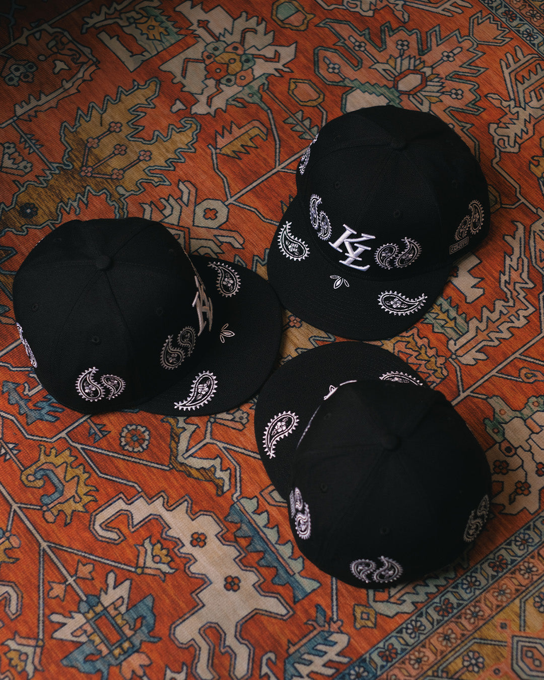TCC PAISLEY BUNGA RAYA FITTED CAP COLLECTION