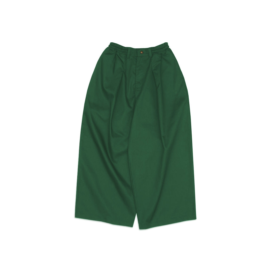 パンツ 90's Ermenegildo Zegna Green Wide Slacks TCC PLEATED WIDE LEG PANTS