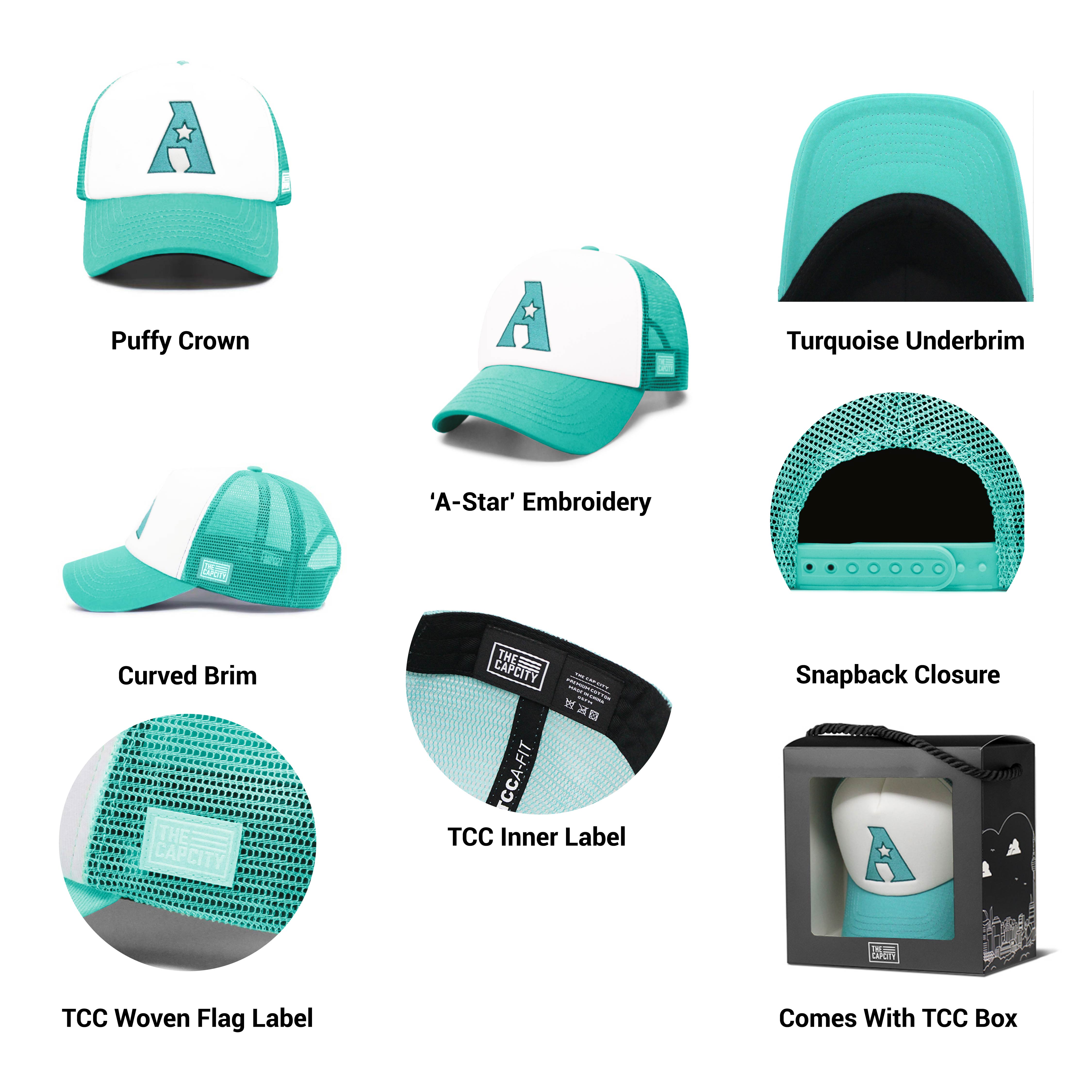 TCC PUFFY TRUCKER PASTEL COLLECTION