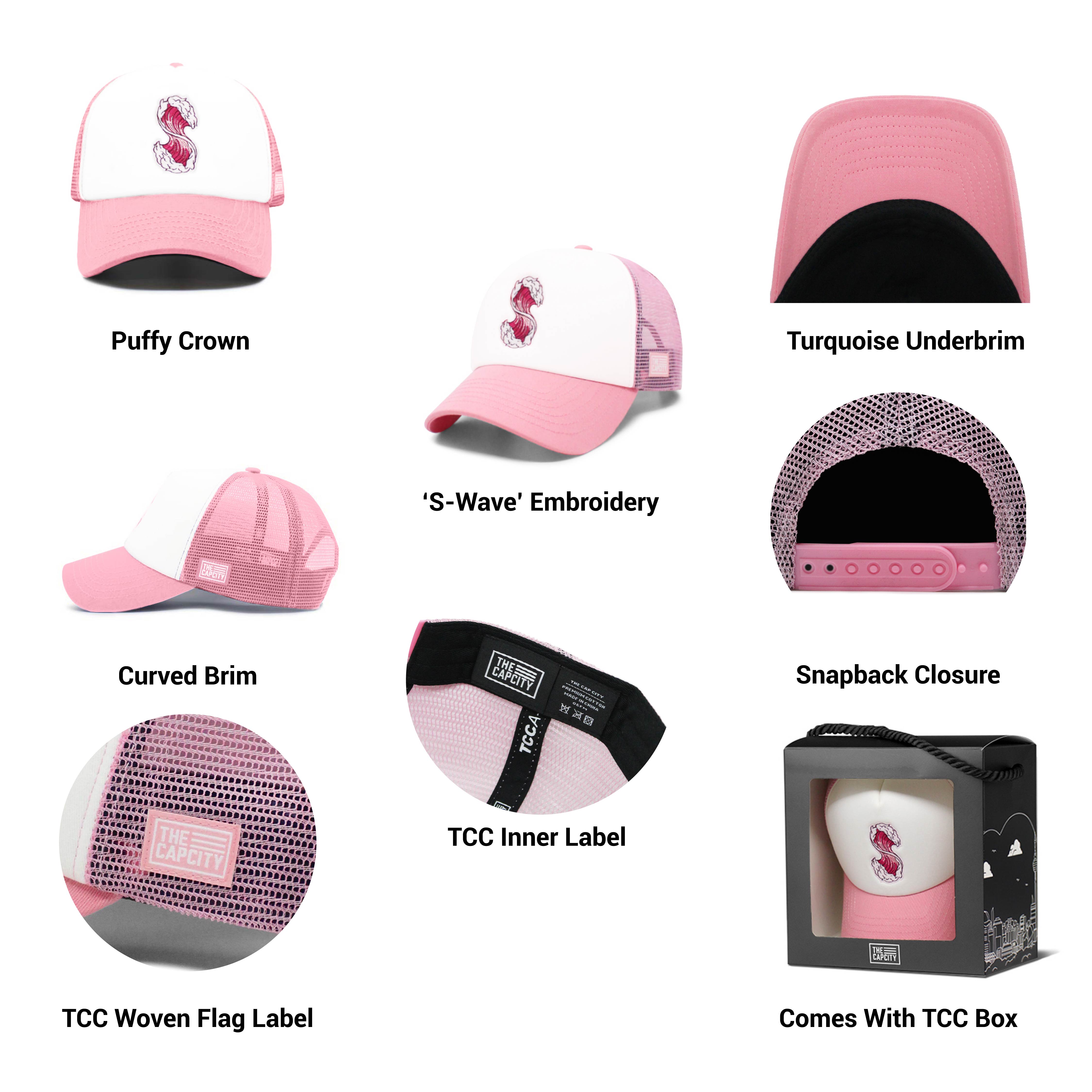 TCC PUFFY TRUCKER PASTEL COLLECTION