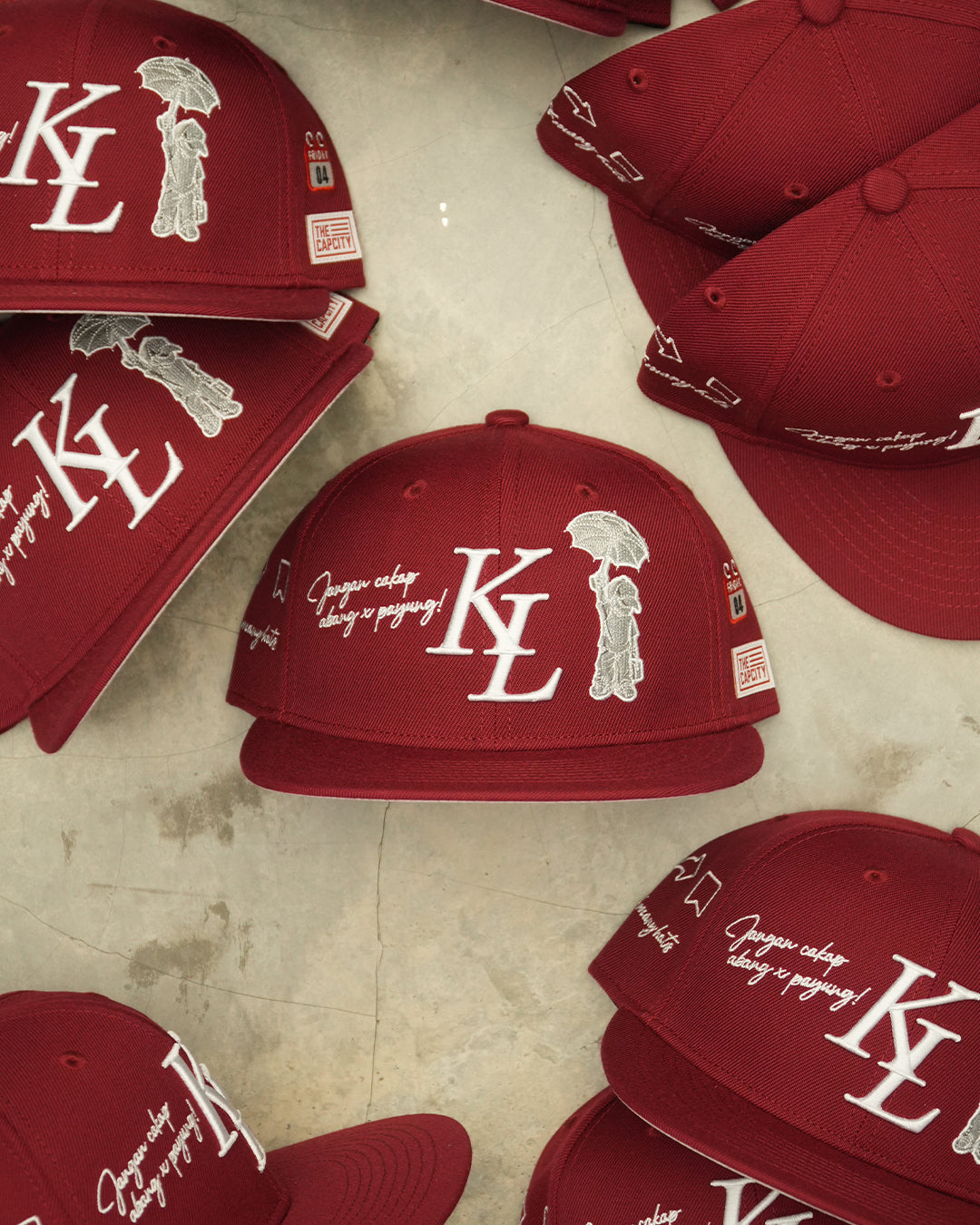TCC KL LEGACY 'PAYUNG BOI' FITTED CAP COLLECTION